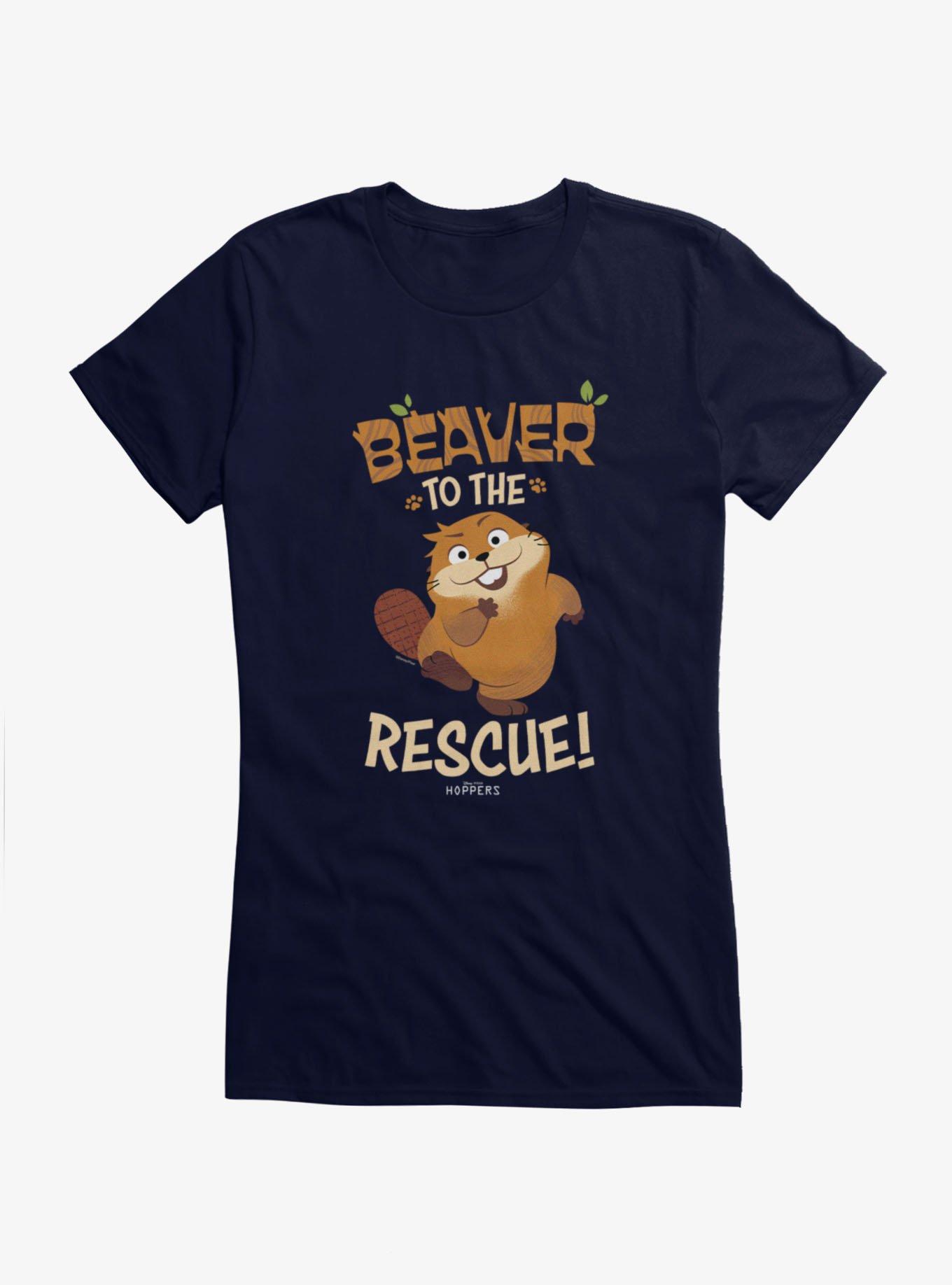 Disney Pixar Hoppers Beaver To The Rescue Girls T-Shirt