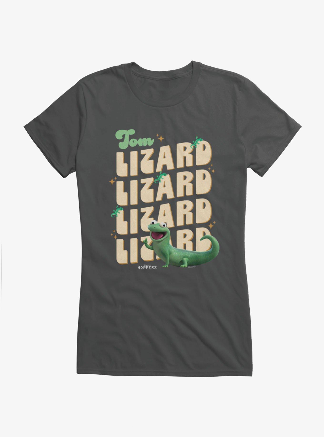 Disney Pixar Hoppers Tom Lizard Name Stack Girls T-Shirt
