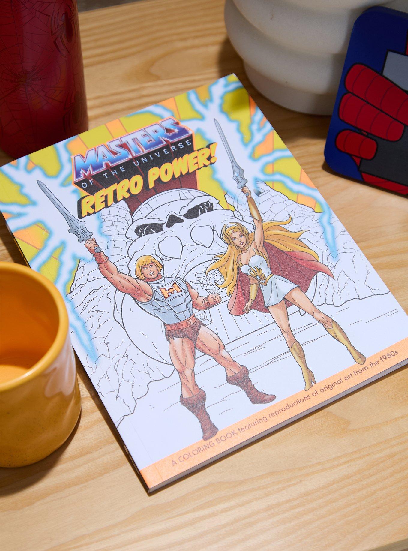Masters of the Universe Retro Power Coloring Book, , hi-res
