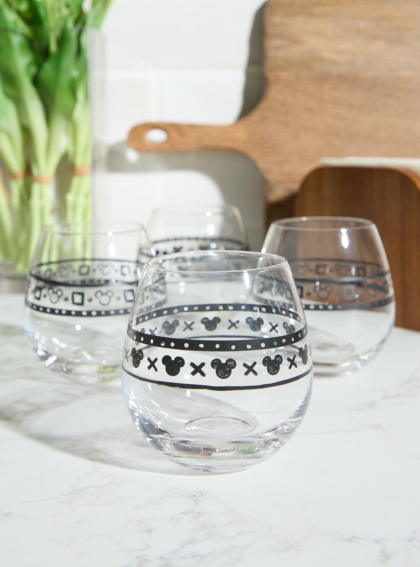 Disney Mickey Mouse Silhouette Glass Set, , hi-res