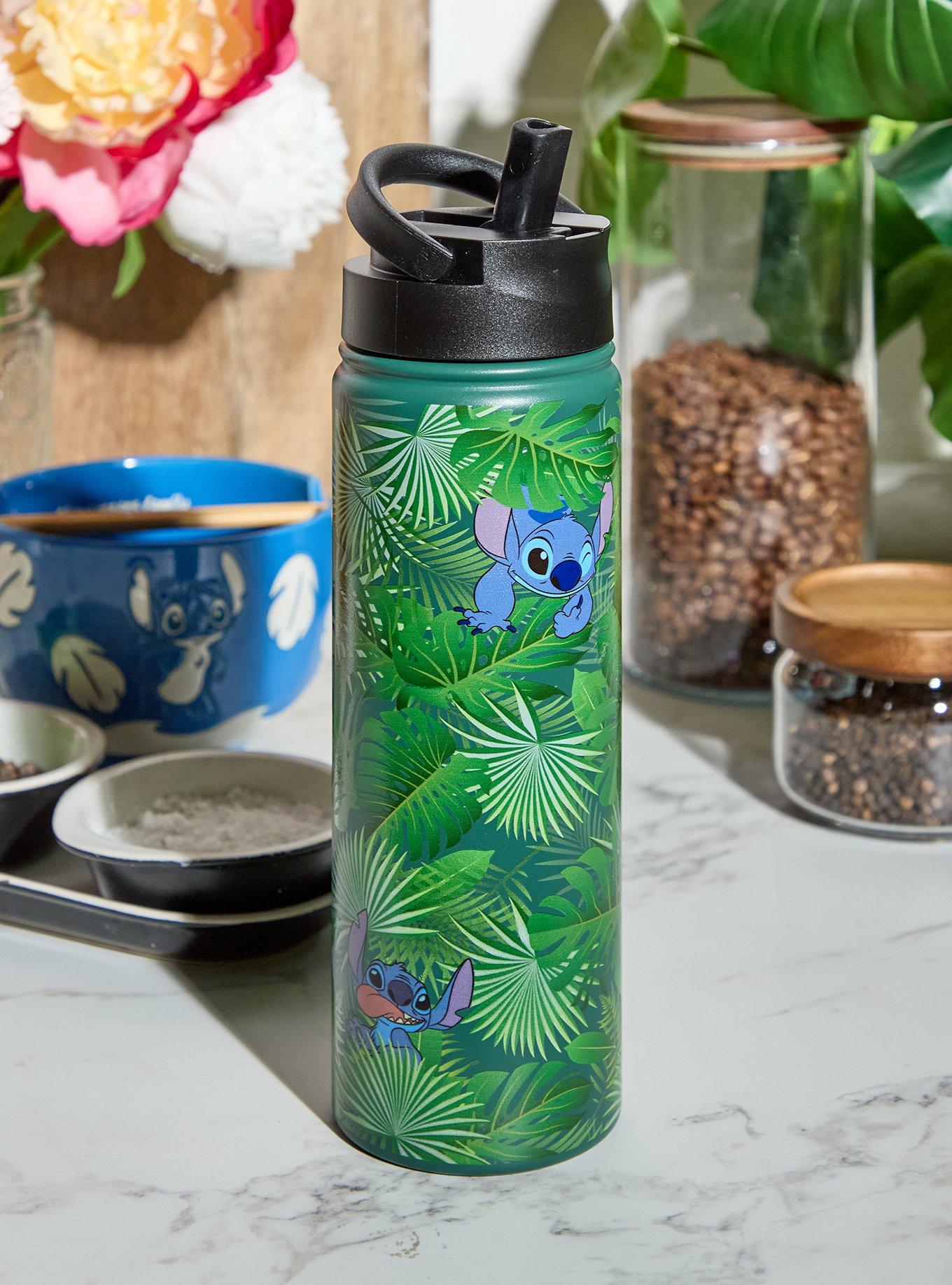Disney Lilo & Stitch Palm Fronds Water Bottle