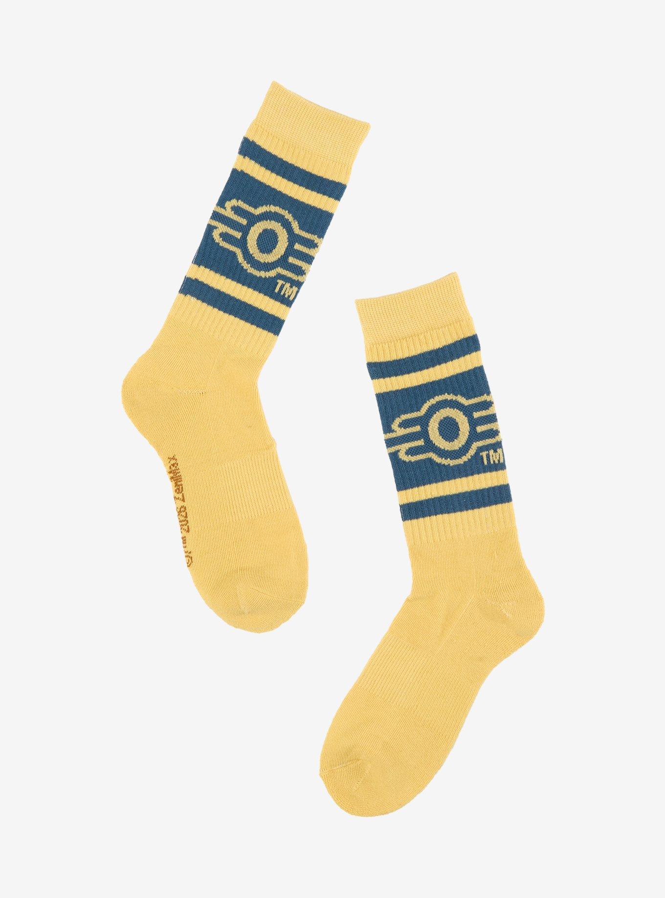 Fallout Vault Crew Socks &mdash; BoxLunch Exclusive, , hi-res