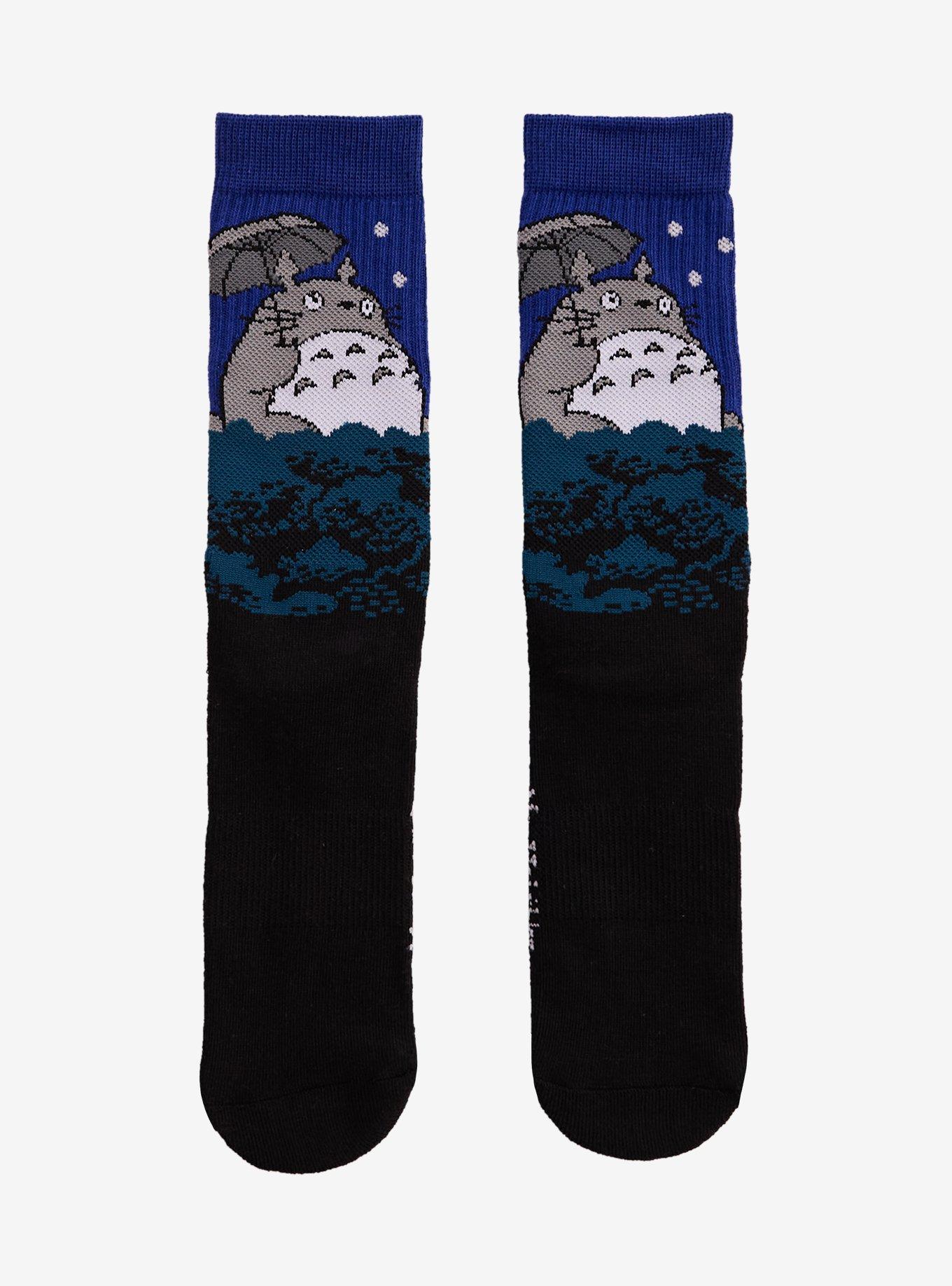 Studio Ghibli&reg; My Neighbor Totoro Night Scene Crew Socks - BoXLunch Exclusive, , hi-res