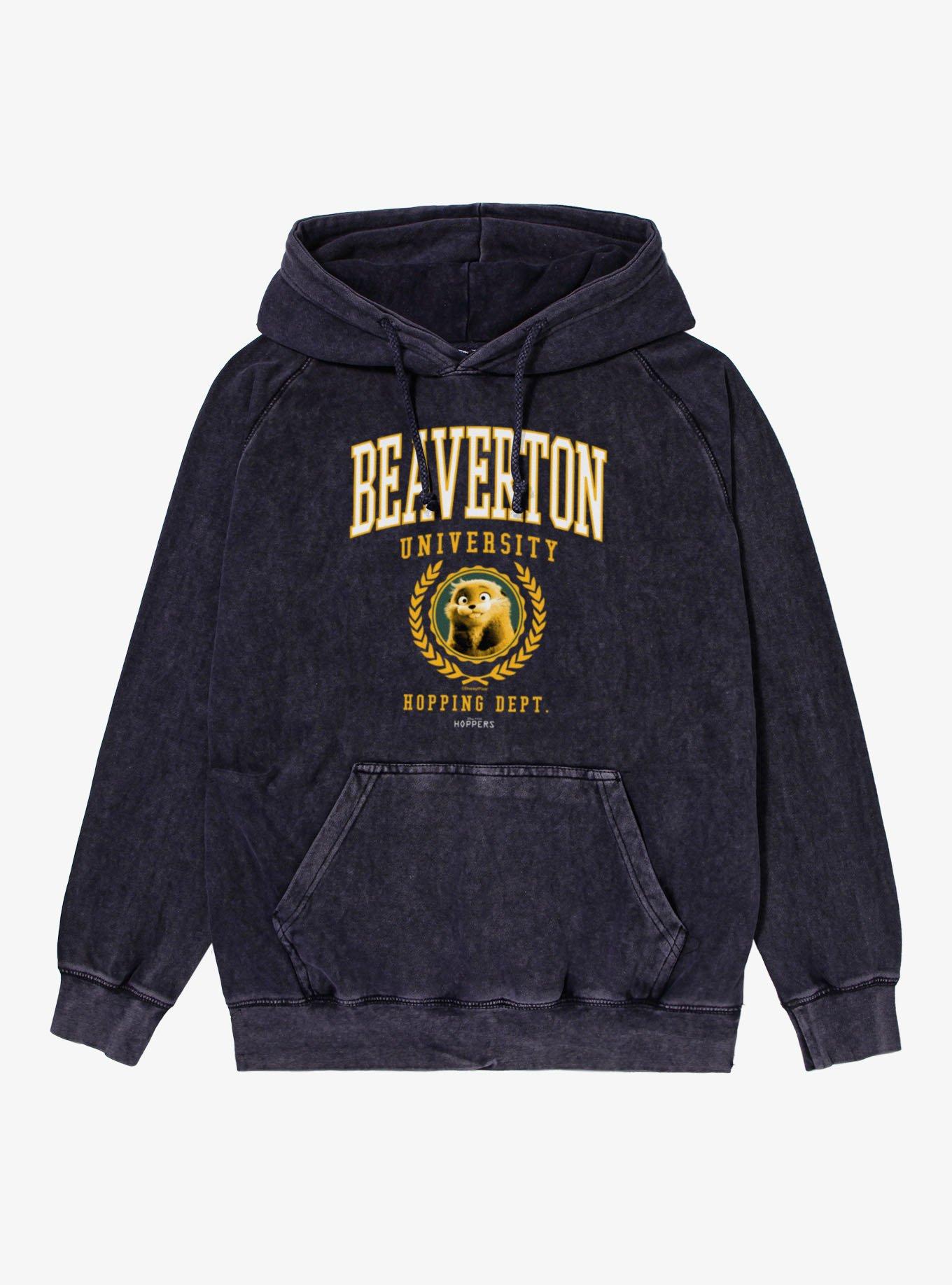Disney Pixar Hoppers Mabel Beaverton University Mineral Wash Hoodie