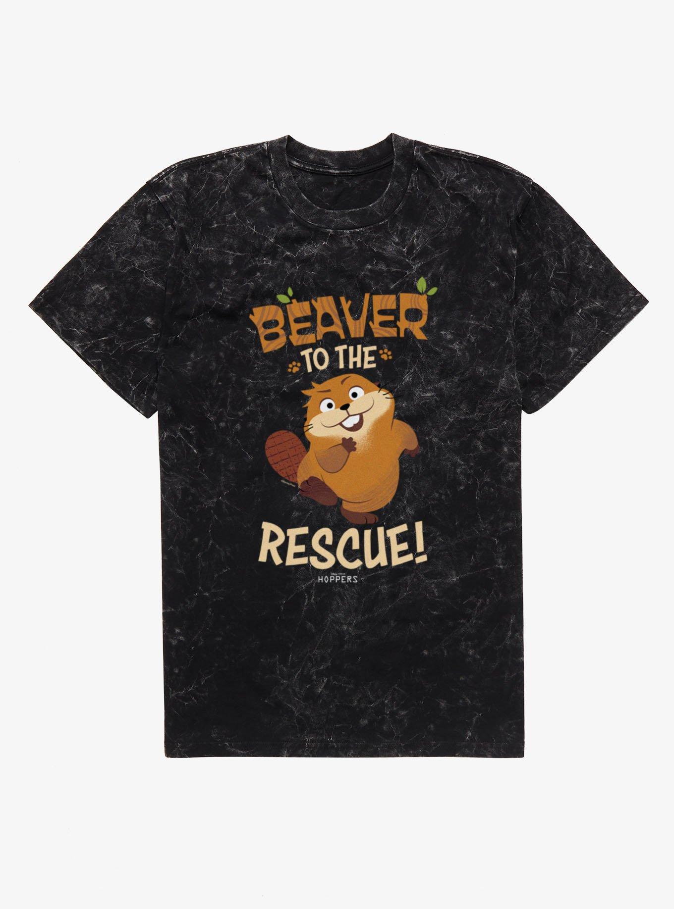 Disney Pixar Hoppers Beaver To The Rescue Mineral Wash T-Shirt, , hi-res
