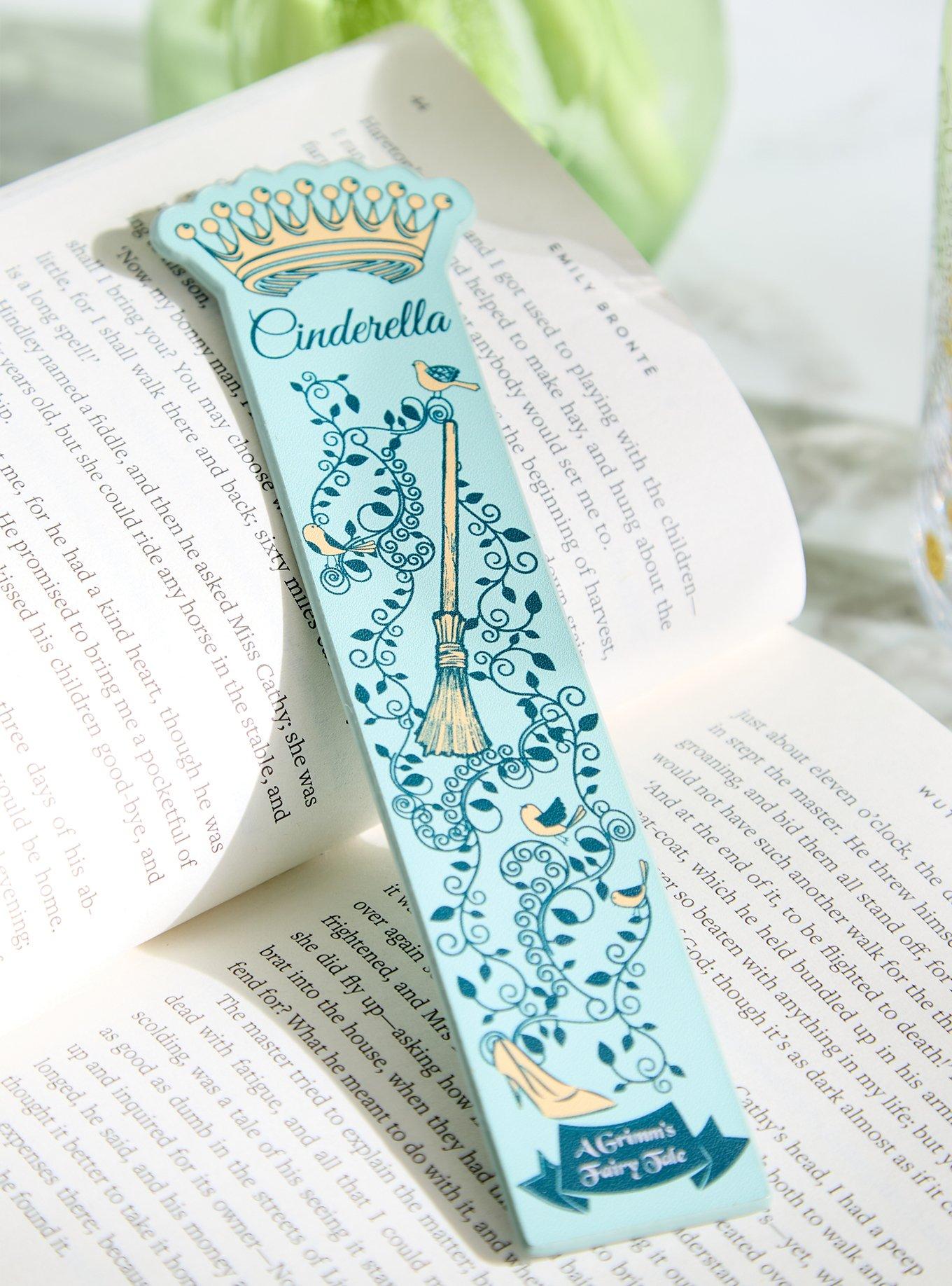 Grimm's Fairy Tale Cinderella Quote Faux Leather Bookmark, , hi-res