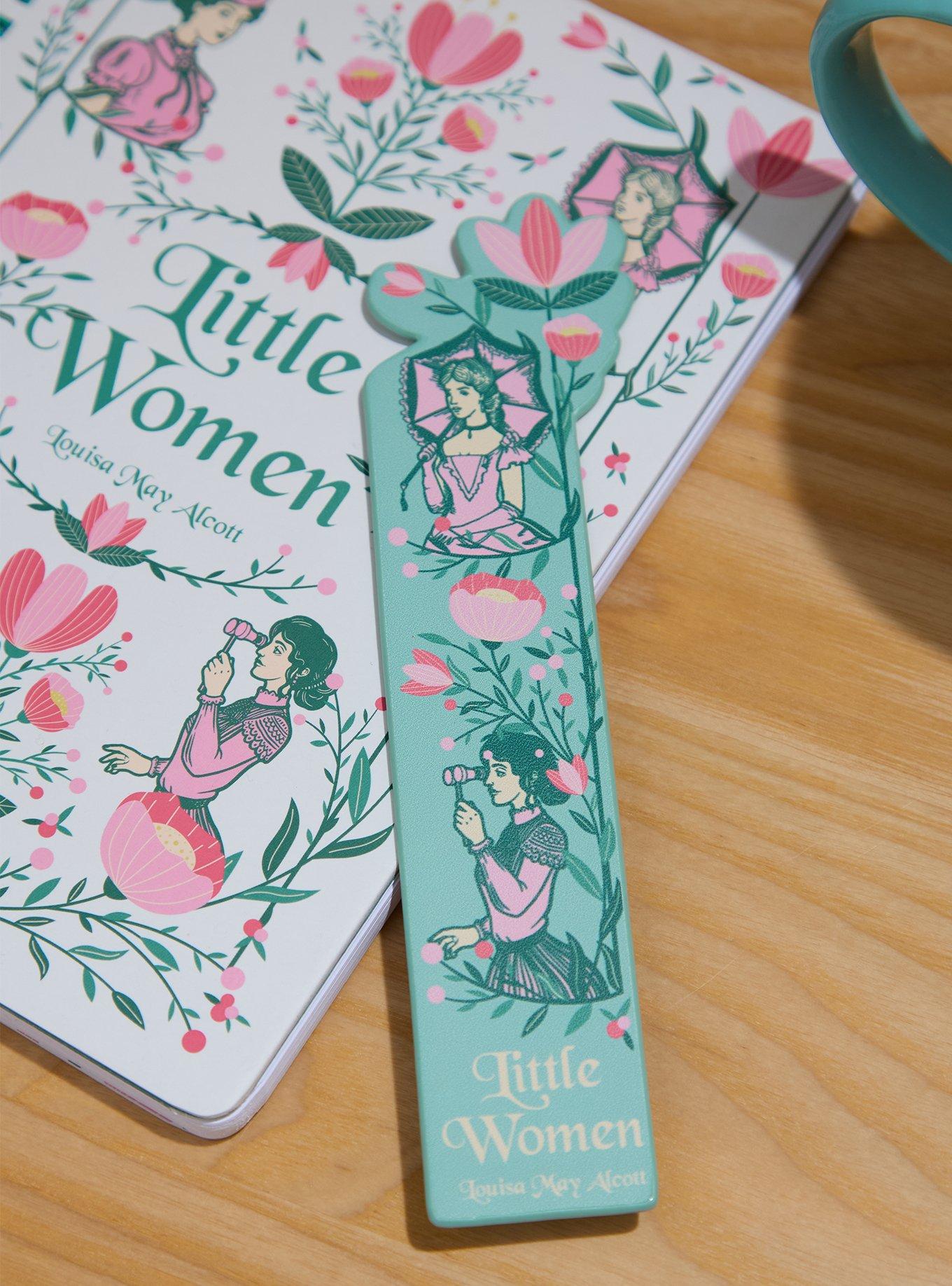 Little Women Illustrated Faux Leather Bookmark, , hi-res