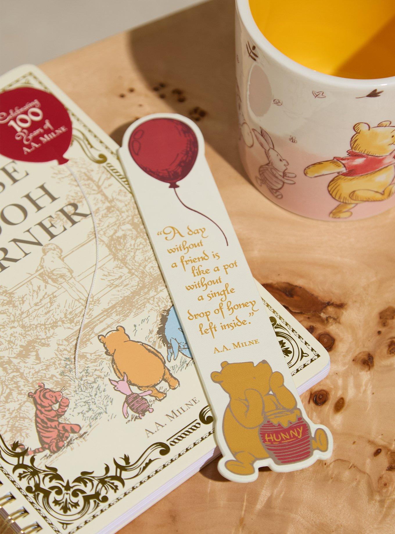 Winnie the Pooh Classic Quotes Faux Leather Bookmark, , hi-res