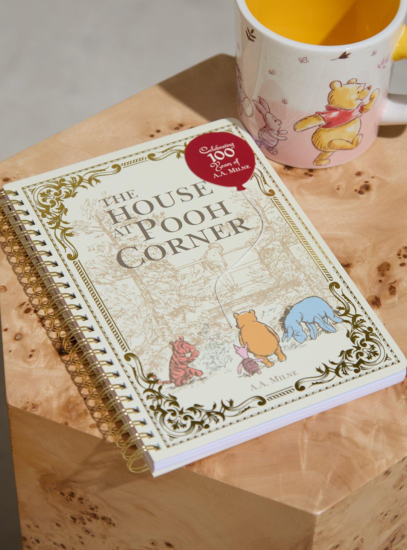 The House At Pooh Corner Book Cover Spiral Notebook, , hi-res
