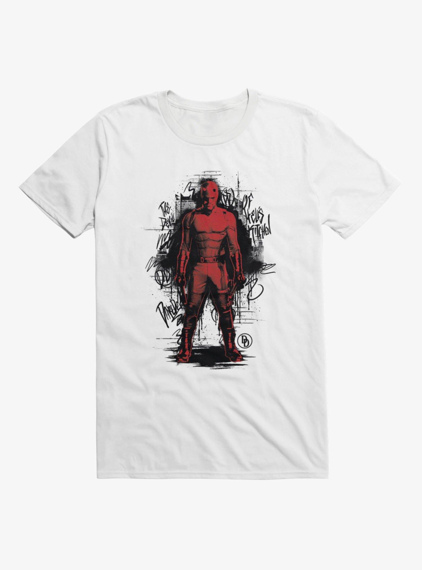 Daredevil Born Again Graffiti T-Shirt, , hi-res