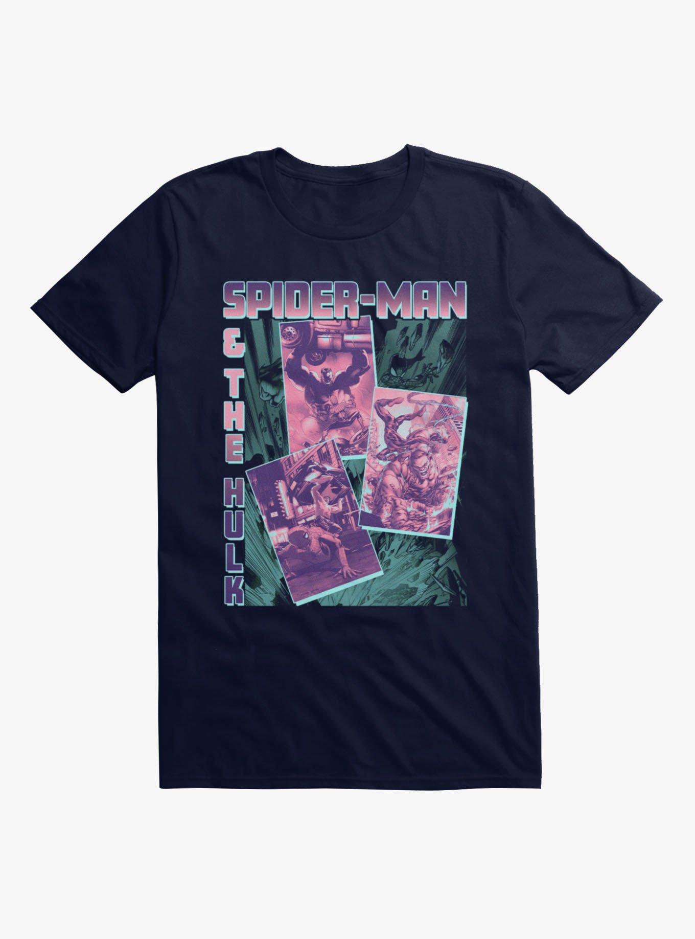 Marvel Comics Battle Of Red And Green T-Shirt, , hi-res view 1
