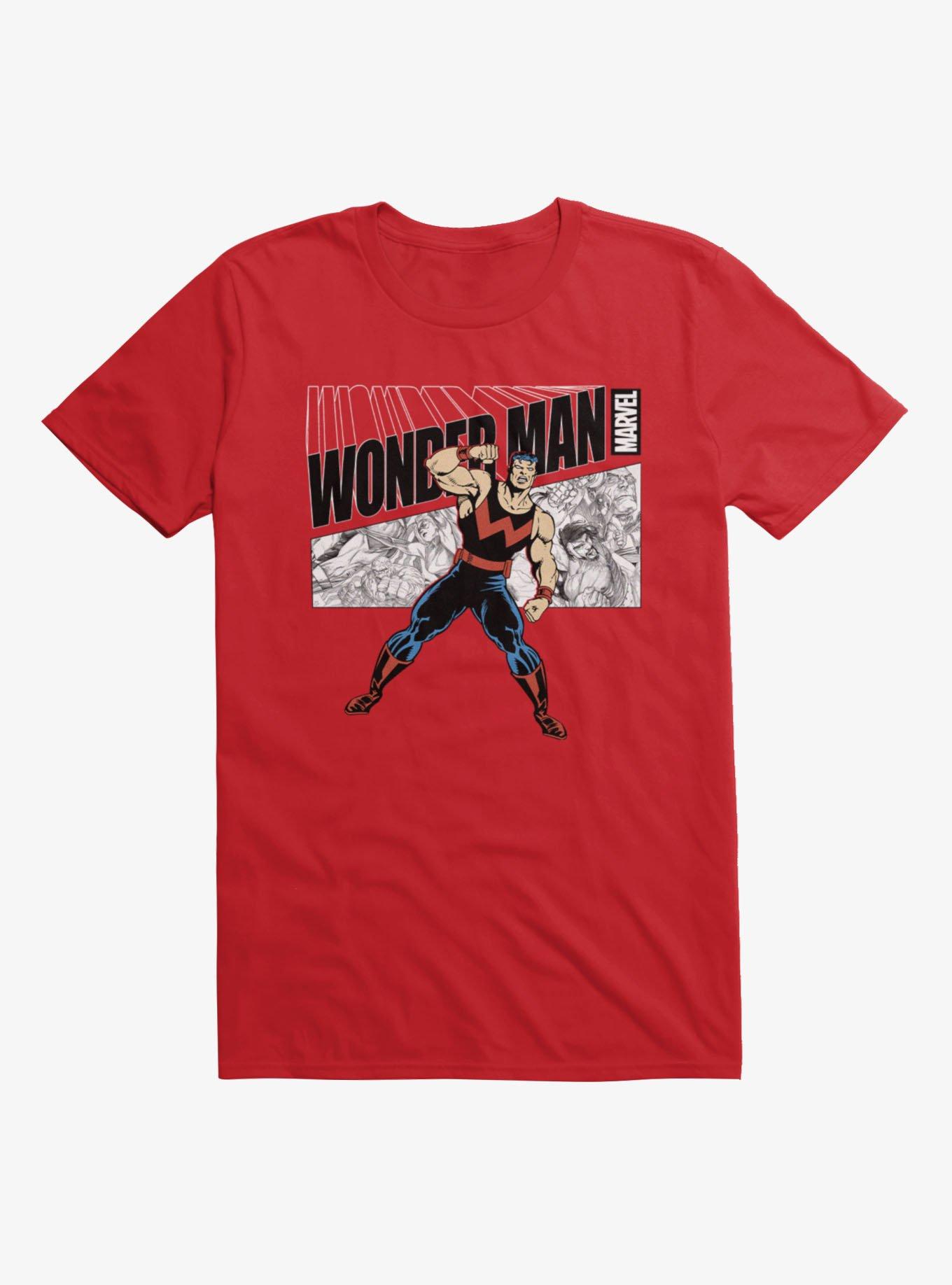 Marvel Comics Wonder Man Fist Pump T-Shirt, , hi-res view 1