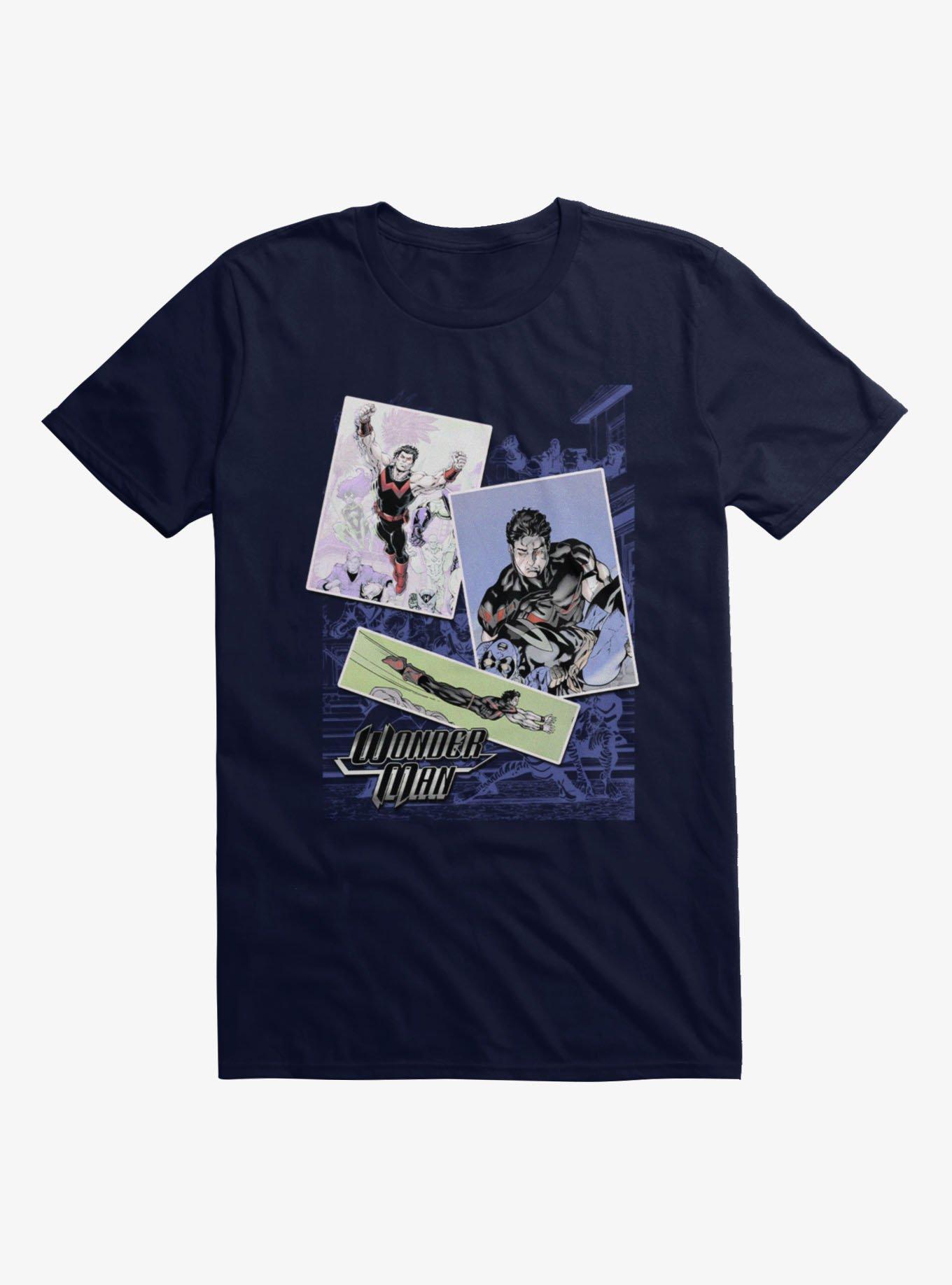 Marvel Comics Flying Wonder Man T-Shirt Hot Topic Exclusive, , hi-res