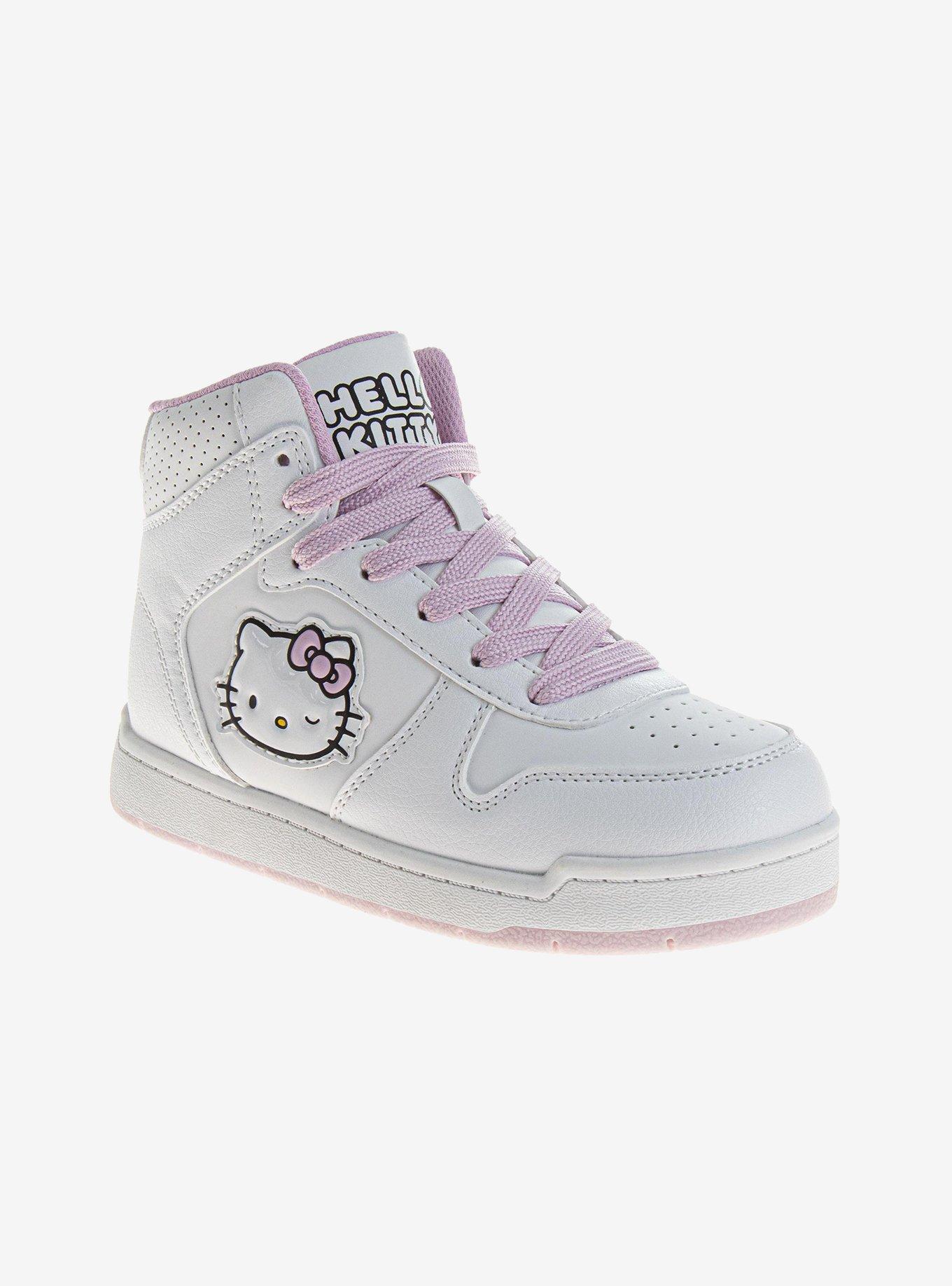 Hello Kitty Girls Lace-Up High Top Sneakers, , hi-res