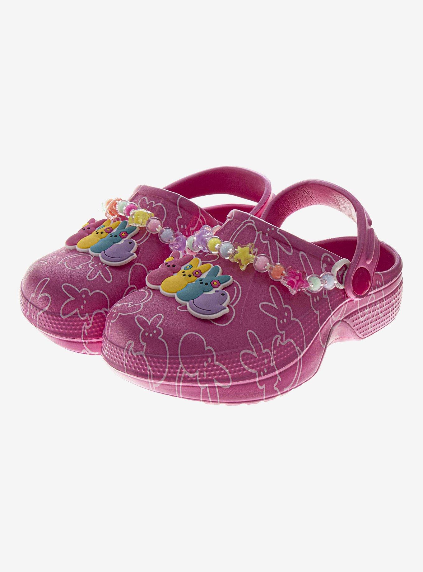 Peeps Dual Size Girls Clogs, , hi-res
