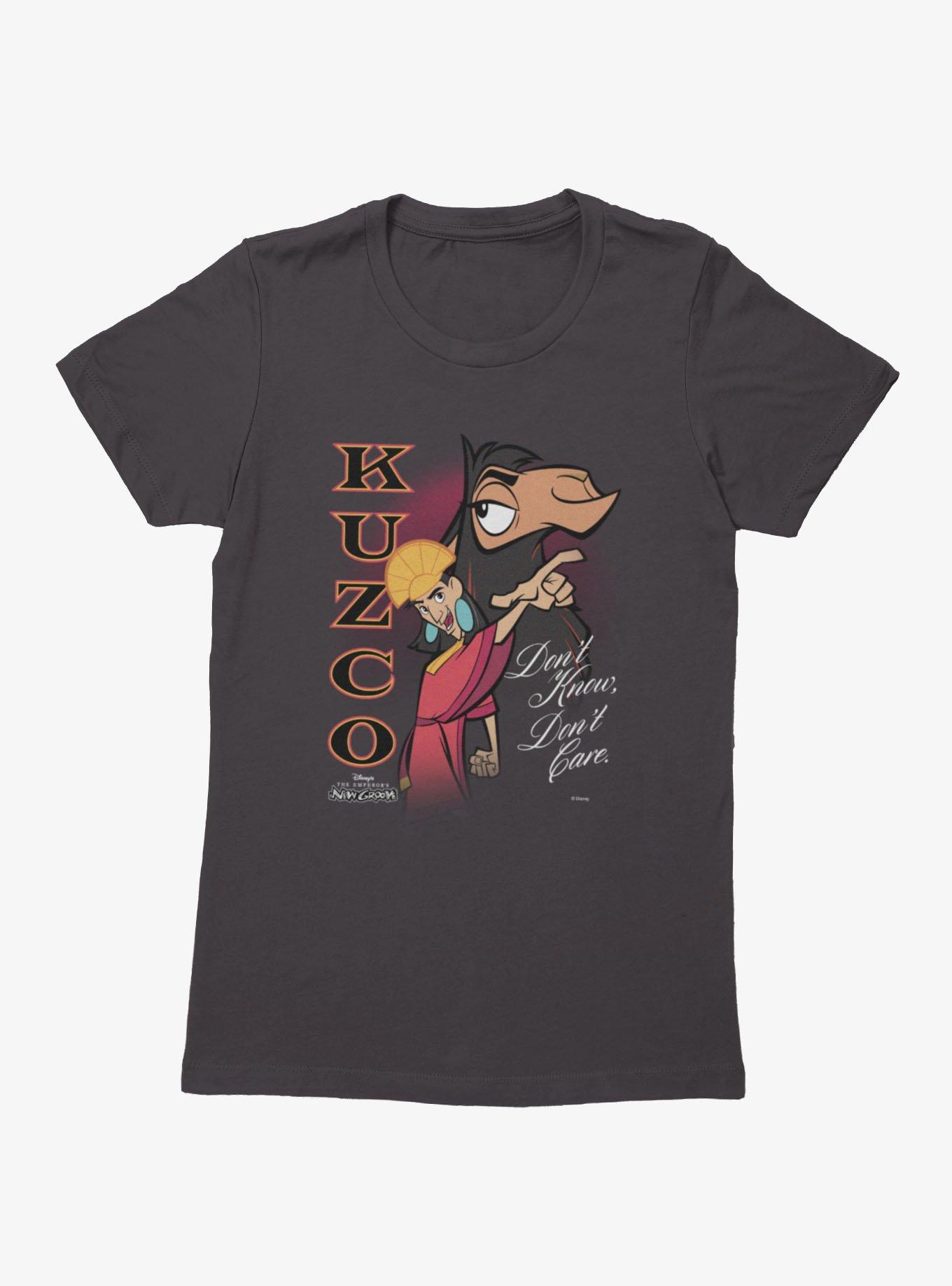 Disney The Emperor's New Groove Kuzco Spirit Don't Know Don't Care Womens T-Shirt, , hi-res