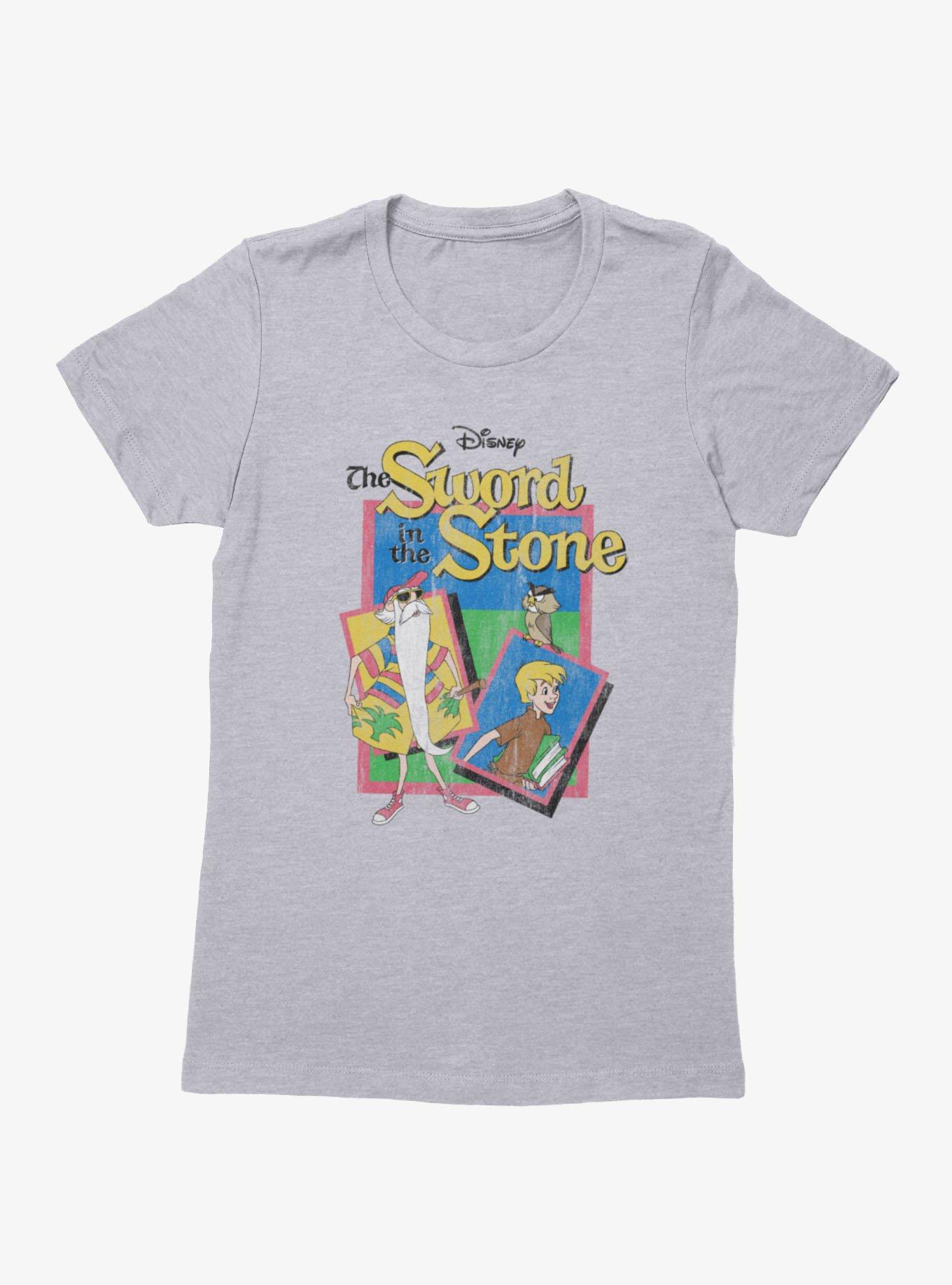 Disney The Sword In The Stone Archimedes, Arthur And Merlin Beach Vibes Womens T-Shirt, , hi-res
