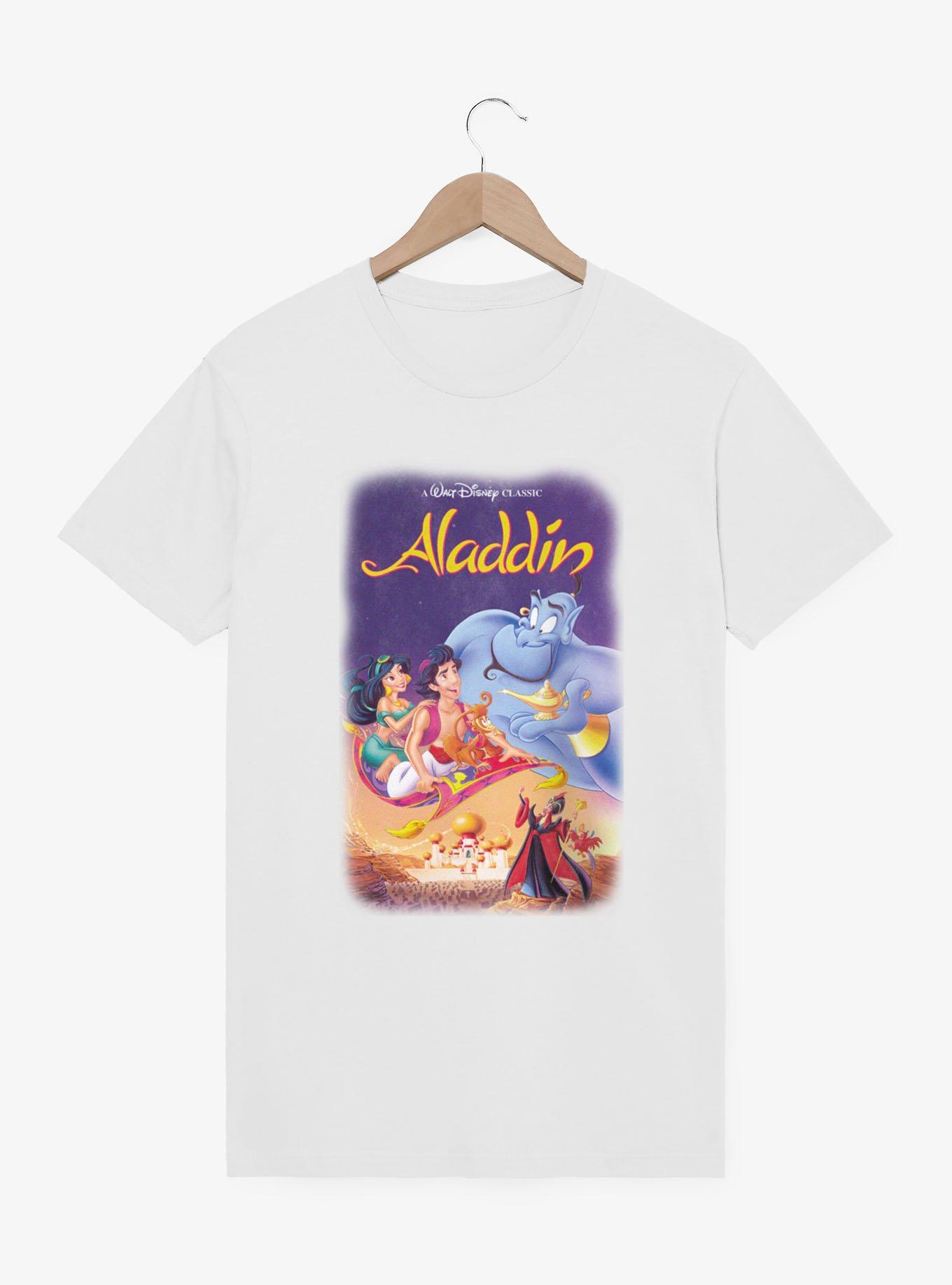 Disney Aladdin Classic Movie Cover T-Shirt, , hi-res