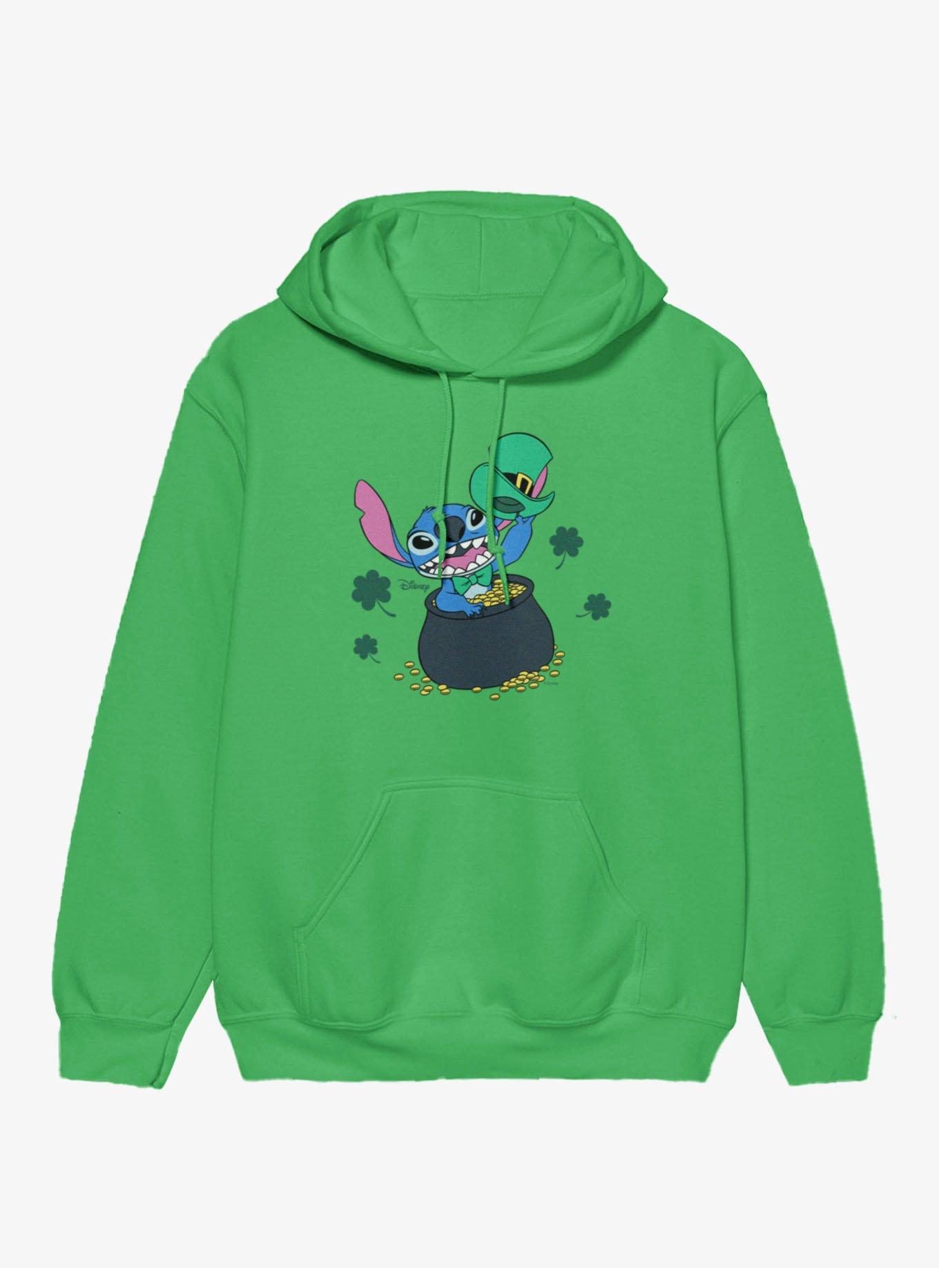 Disney Lilo And Stitch St. Patrick's Pot Of Gold Hoodie, , hi-res