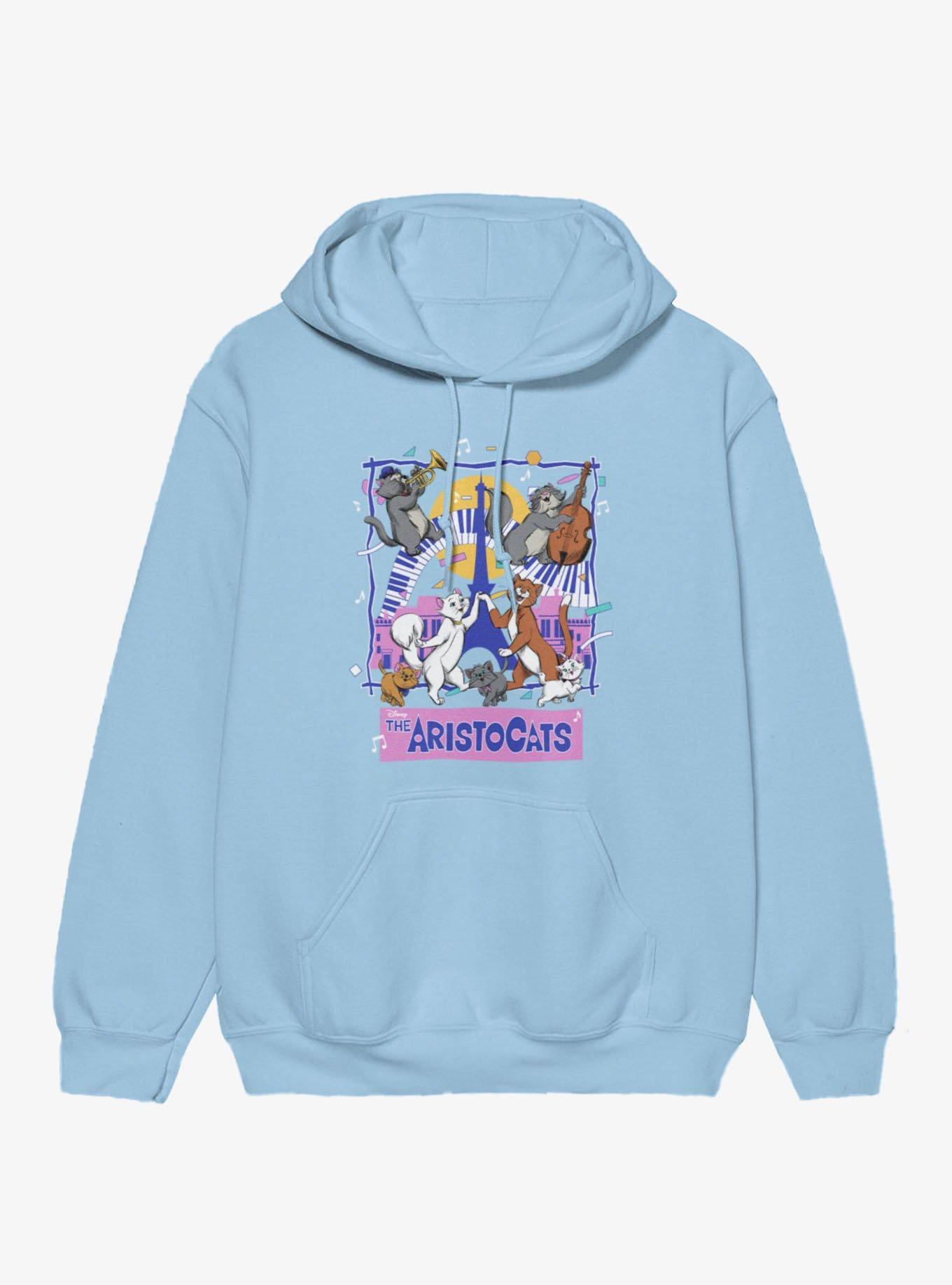 Disney The Aristocats Cat Jazz Music Hoodie, , hi-res