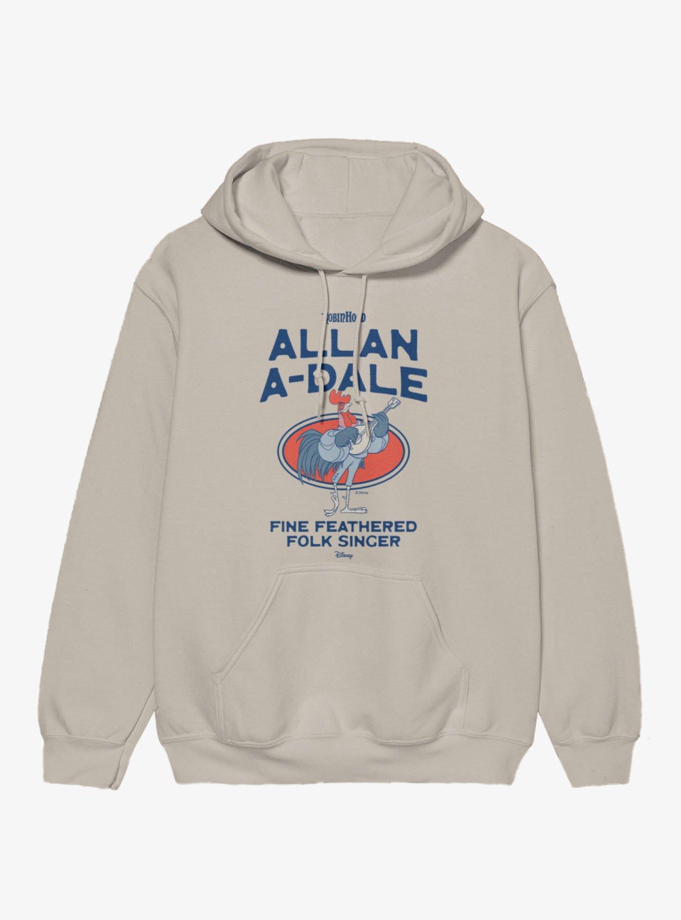 Disney Robin Hood Fine Feathered Allan A-Dale Hoodie, , hi-res