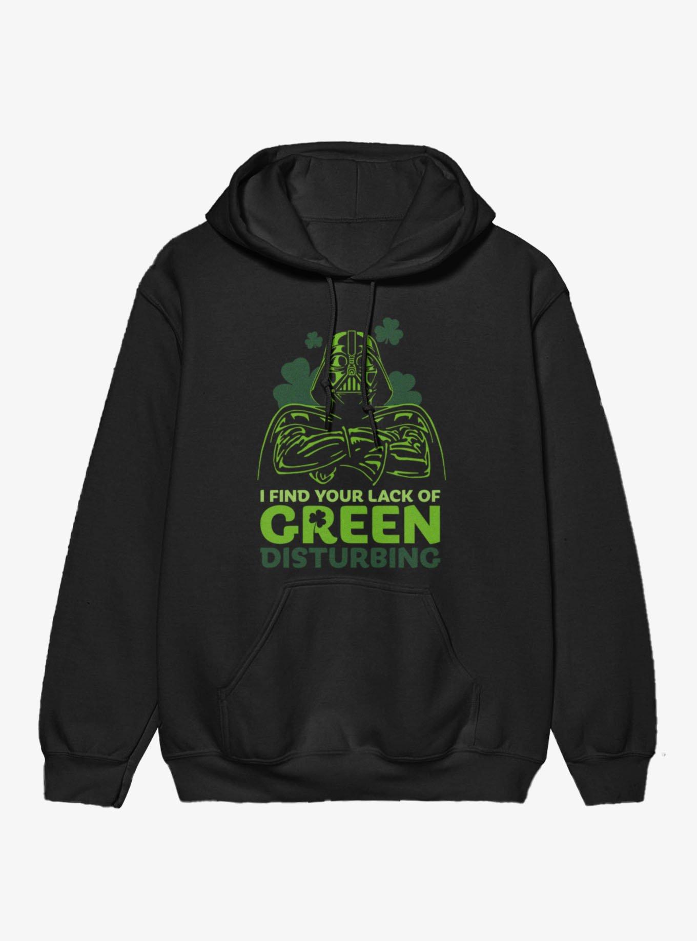 Star Wars Darth Vader St. Patrick's Your Lack Of Green Disturbing Hoodie, , hi-res
