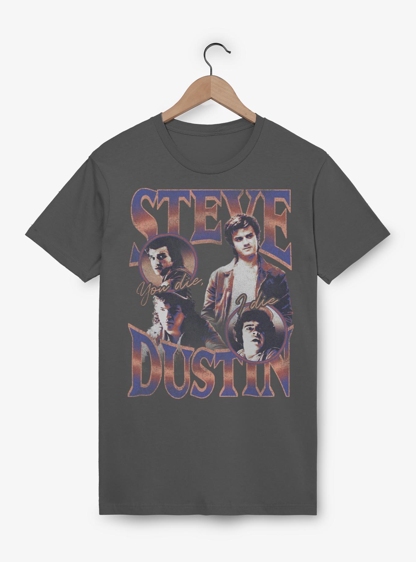 Stranger Things Steve & Dustin You Die I Die T-Shirt, , hi-res