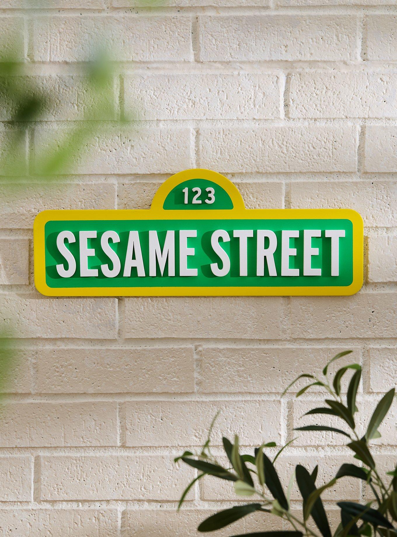 Sesame Street Title Street Sign &mdash; BoxLunch Exclusive, , hi-res