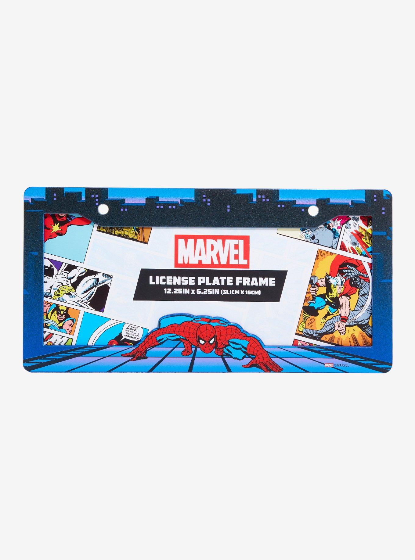 Marvel Spider-Man Crawling License Plate Frame - BoxLunch Exclusive, , hi-res
