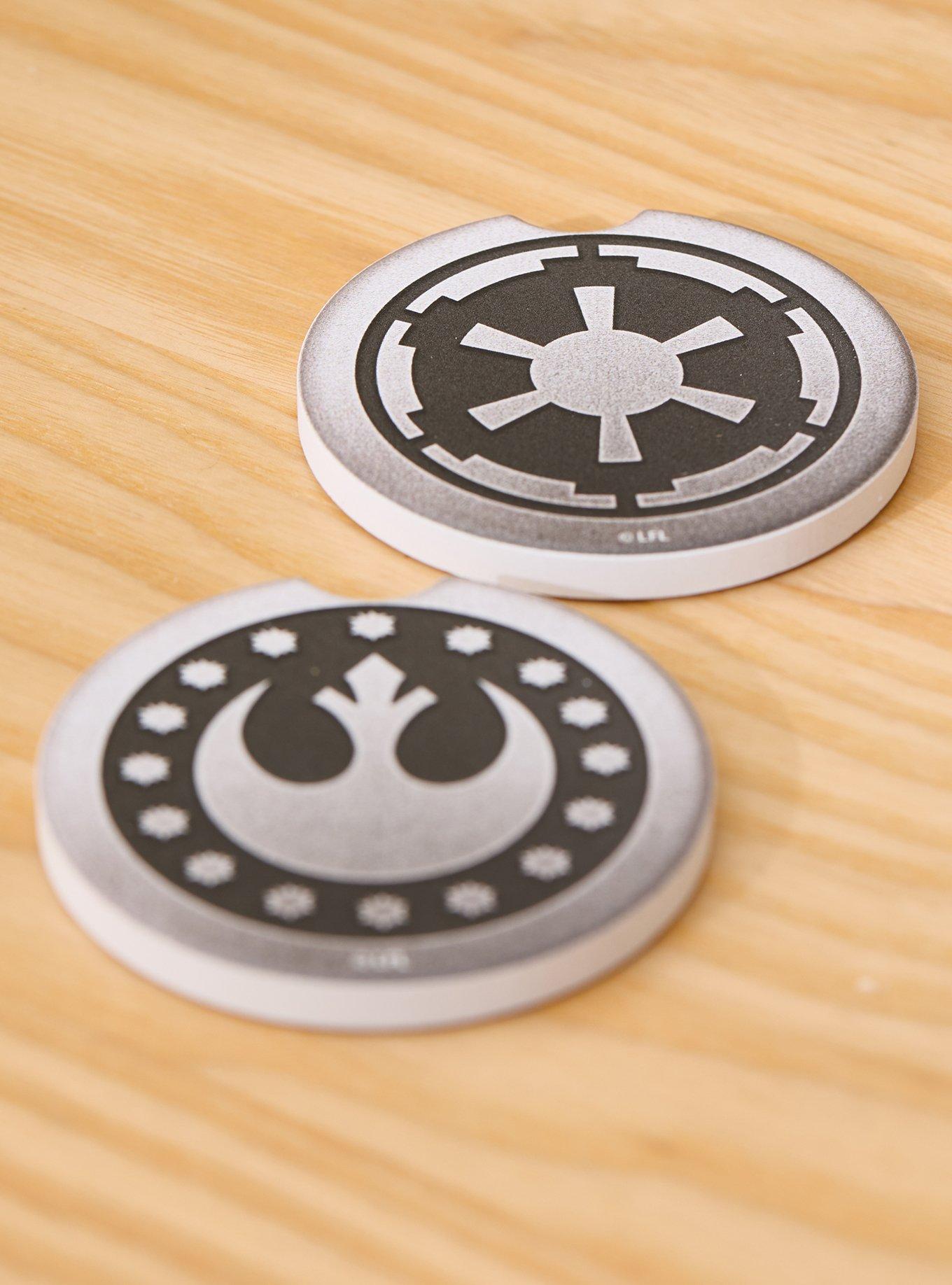 Star Wars Symbol Car Coaster Set, , hi-res