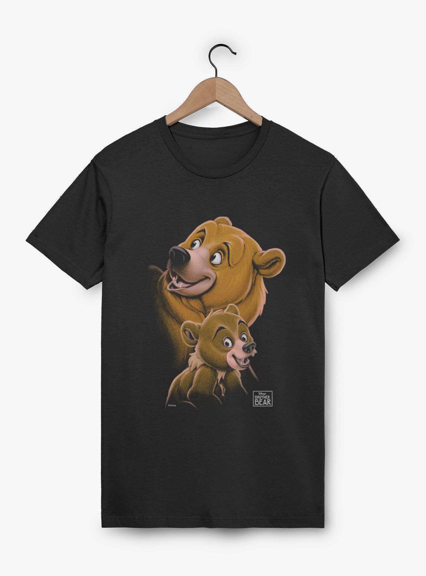 Disney Brother Bear Bear Faces Koda And Kenai T-Shirt, BLACK, hi-res