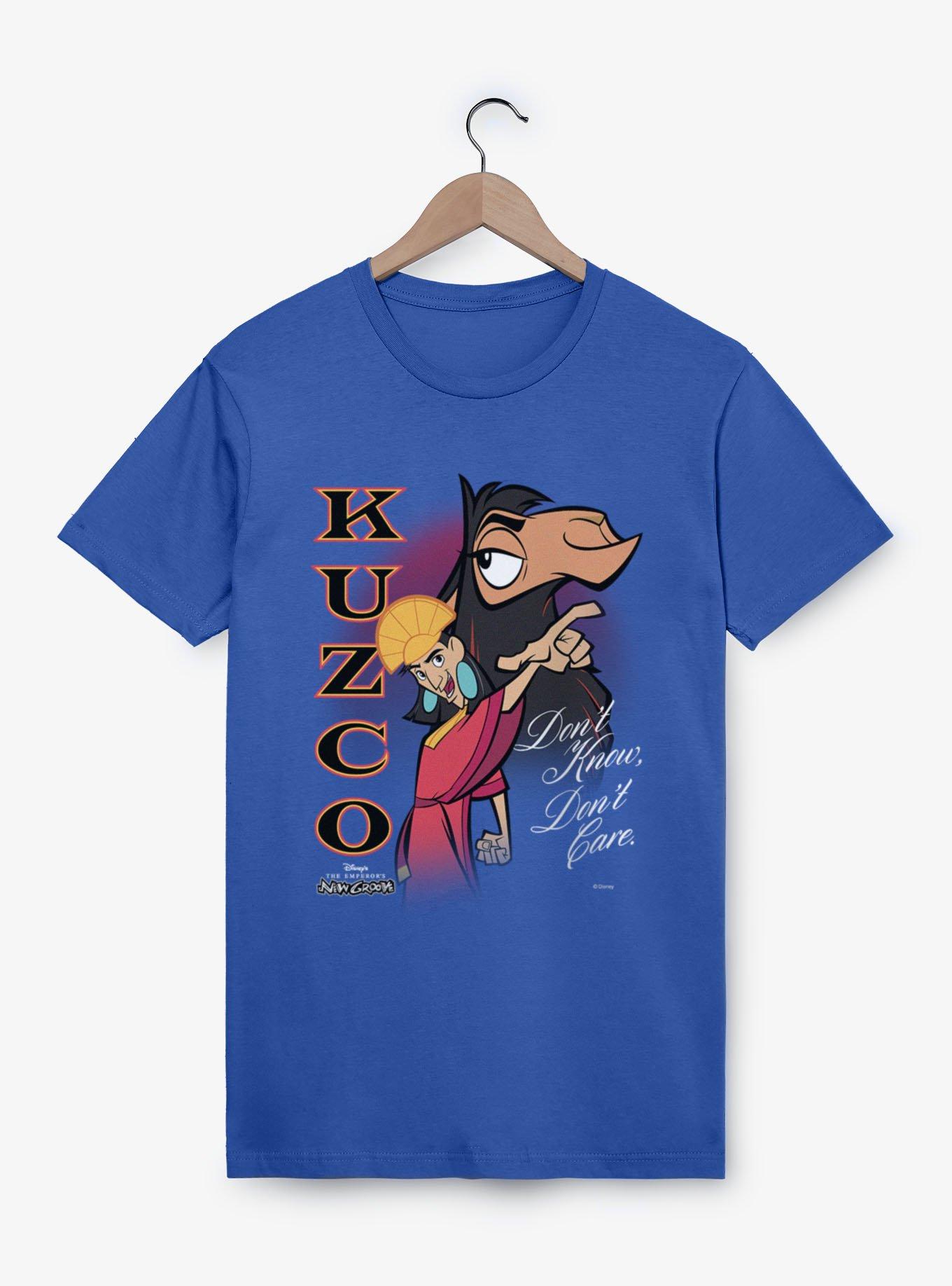Disney The Emperor's New Groove Kuzco Spirit Don't Know Don't Care T-Shirt