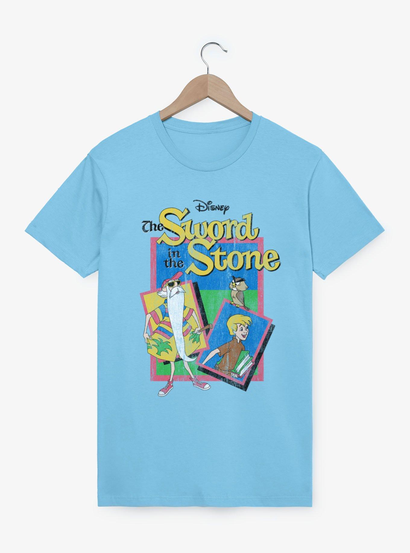 Disney The Sword In The Stone Archimedes, Arthur And Merlin Beach Vibes T-Shirt, , hi-res
