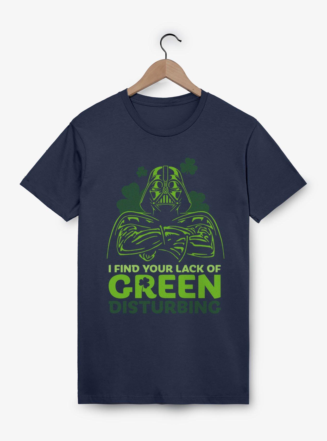 Star Wars Darth Vader St. Patrick's Your Lack Of Green Disturbing T-Shirt, , hi-res