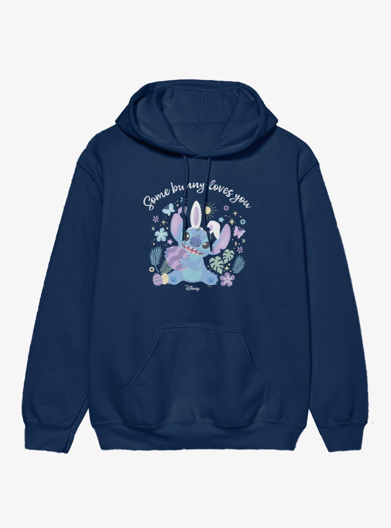 Disney Lilo And Stitch Some Bunny Loves You Easter Hoodie, , hi-res