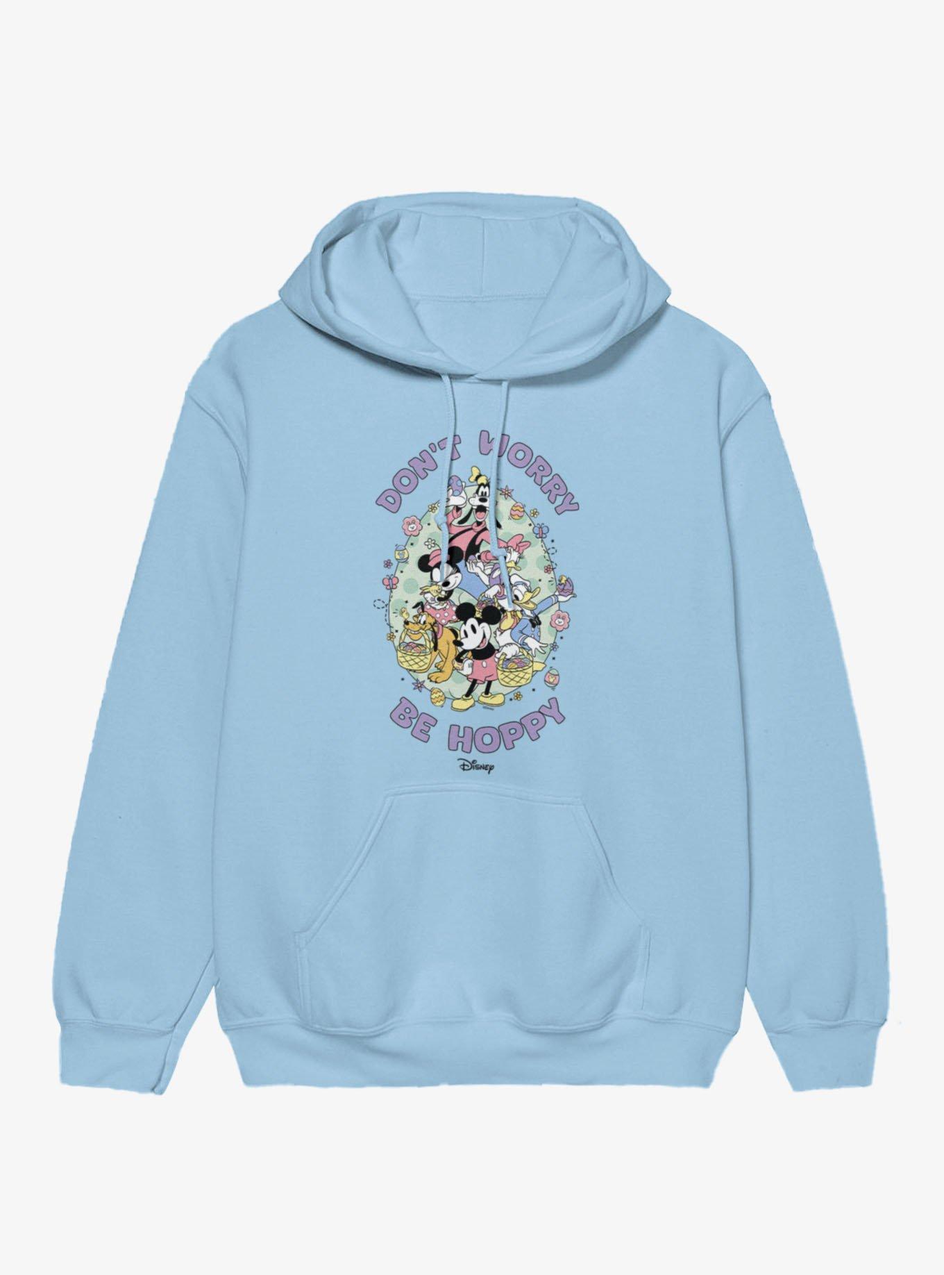 Disney Mickey Mouse And Friends Don't Worry Be Hoppy Easter Hoodie