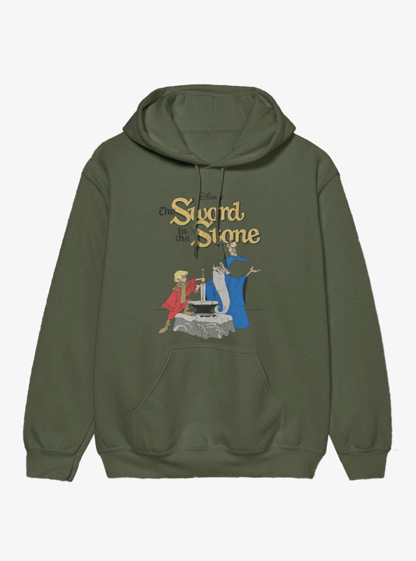 Disney The Sword In The Stone Poster Arthur And Merlin Hoodie, , hi-res