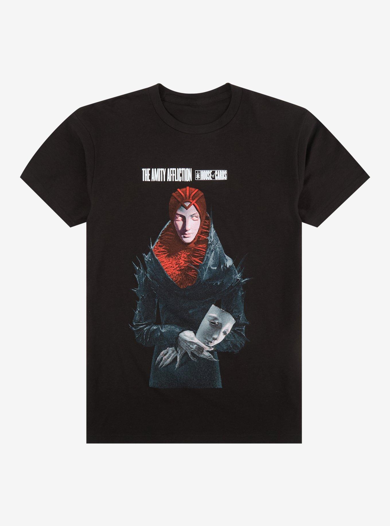 The Amity Affliction House Of Cards T-Shirt, , hi-res