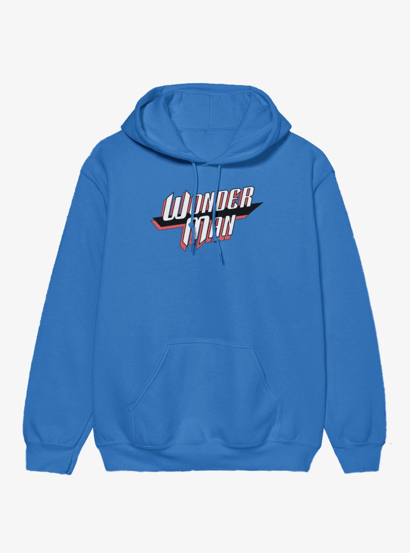 Marvel Comics Wonder Man Slant Text Hoodie, , hi-res