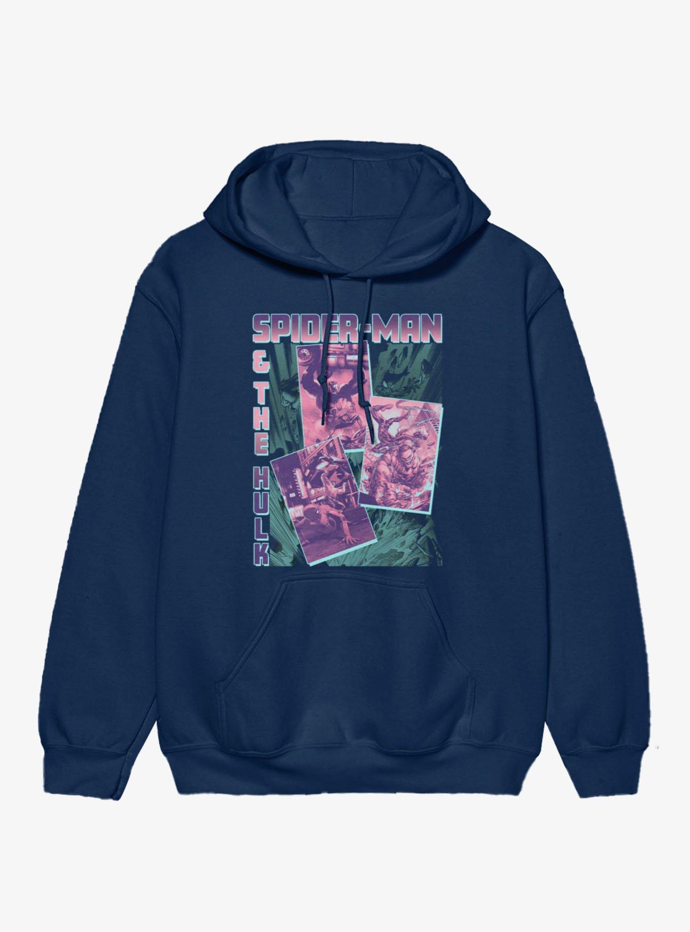 Marvel Comics Spider-Man Hulk Battle Hoodie, , hi-res