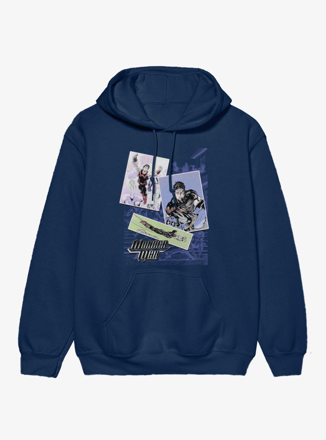 Marvel Comics Flying Wonder Man Hoodie Box Lunch Exclusive, , hi-res