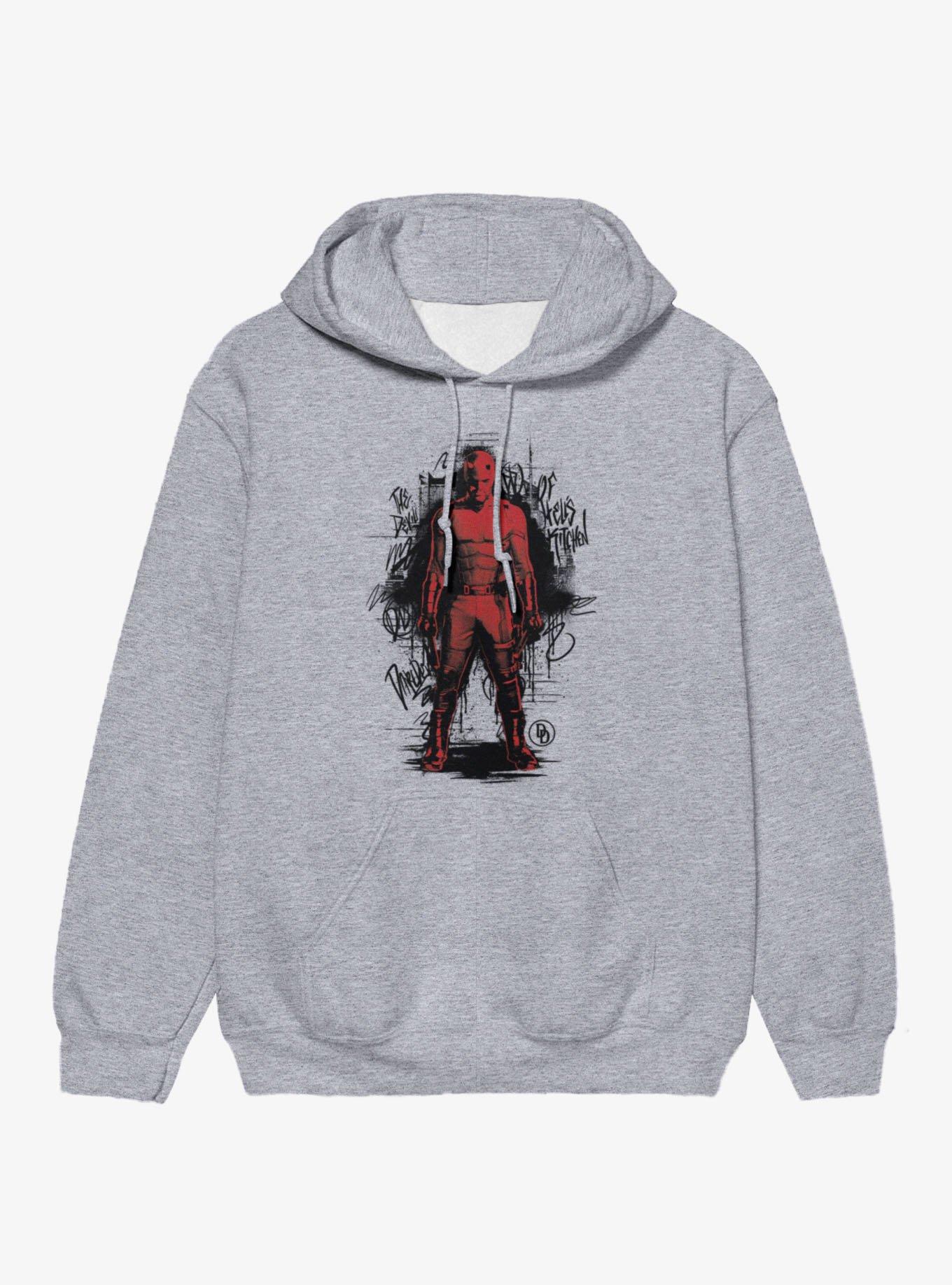 Daredevil Born Again Graffiti Is Back Hoodie, , hi-res