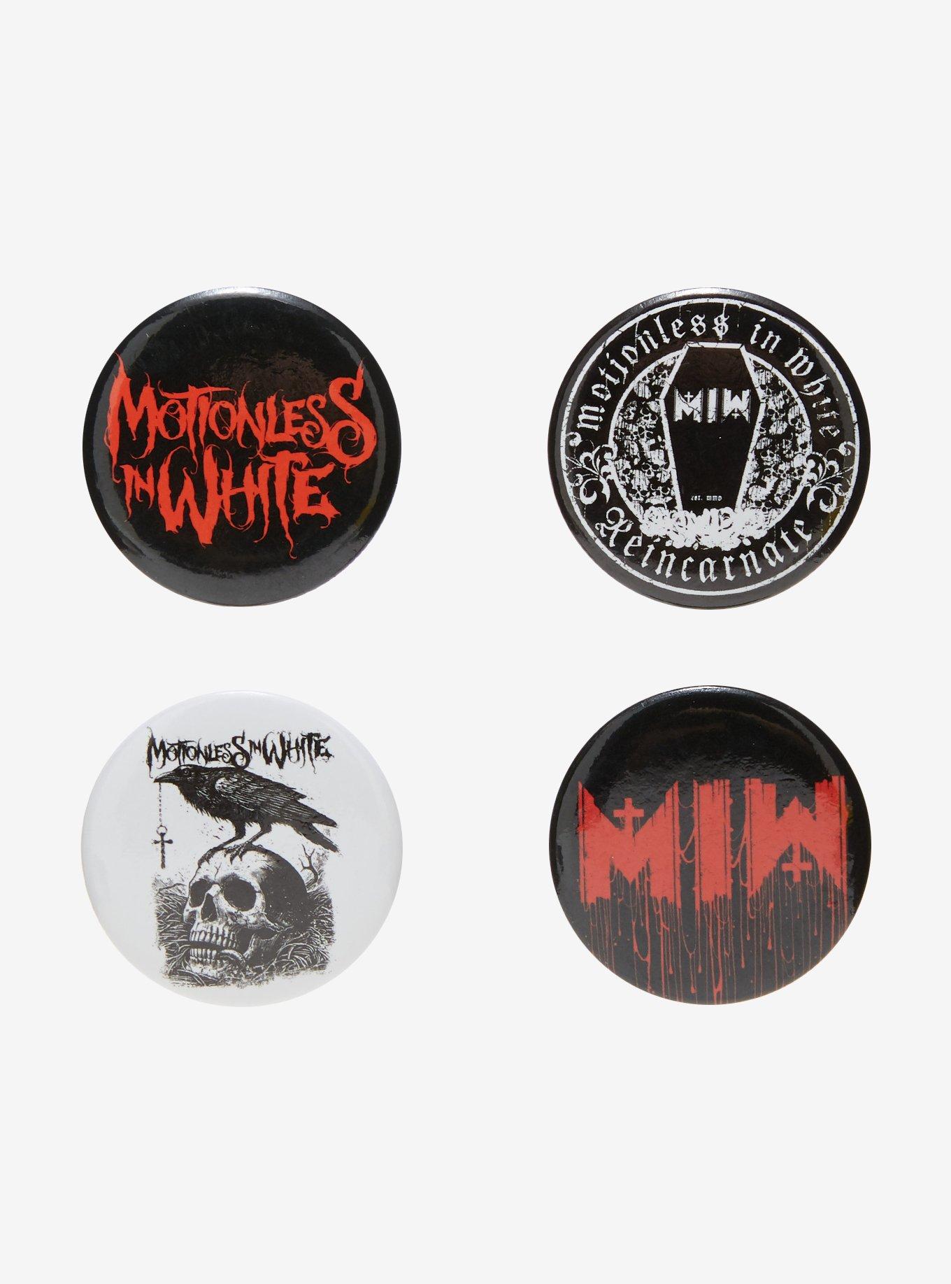 Motionless In White Icons Button Pack, , hi-res