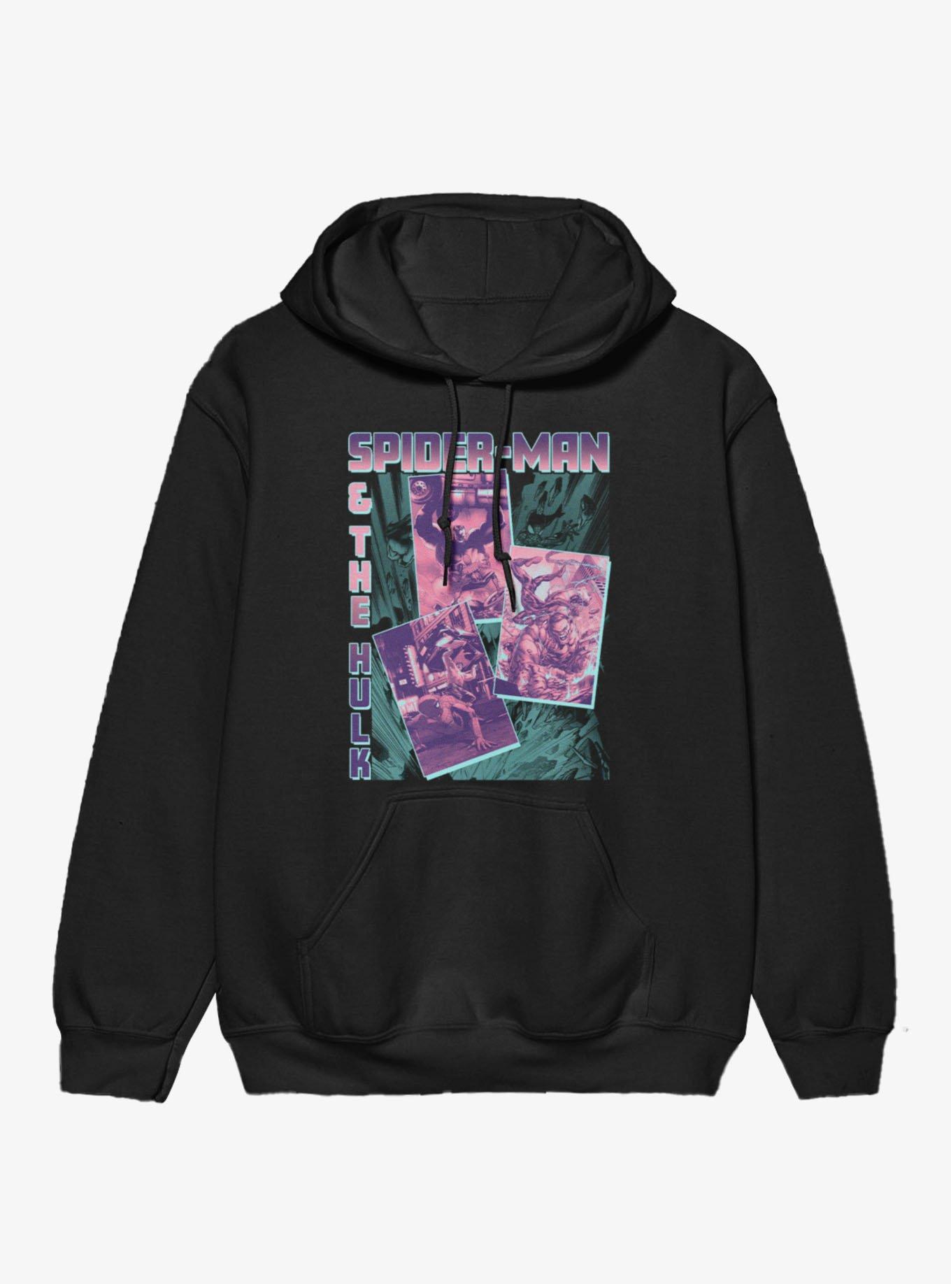 Marvel Comics Battle Of Red And Green Hoodie