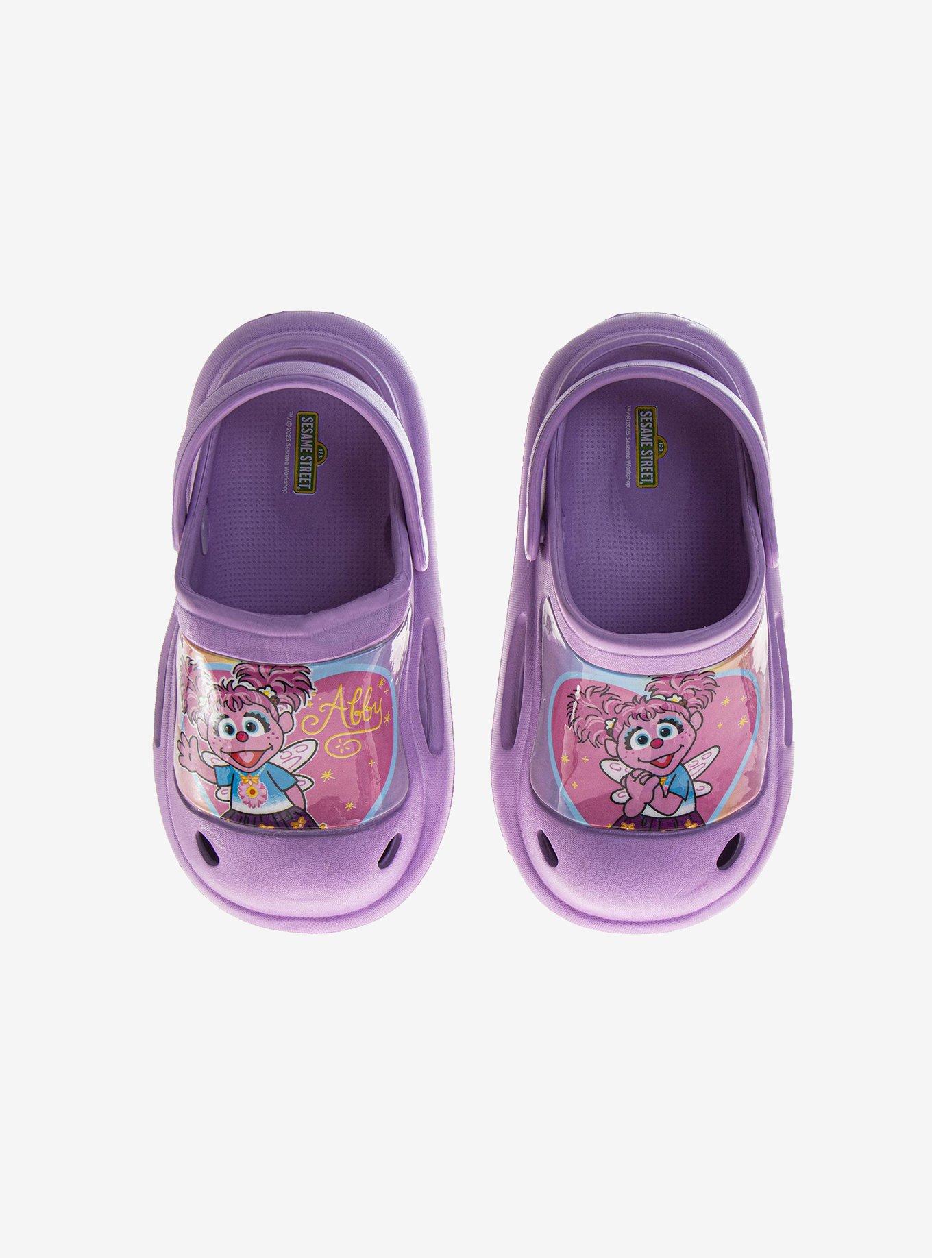 Sesame Street Slip-On Toddler & Little Kid Clogs Purple, , hi-res