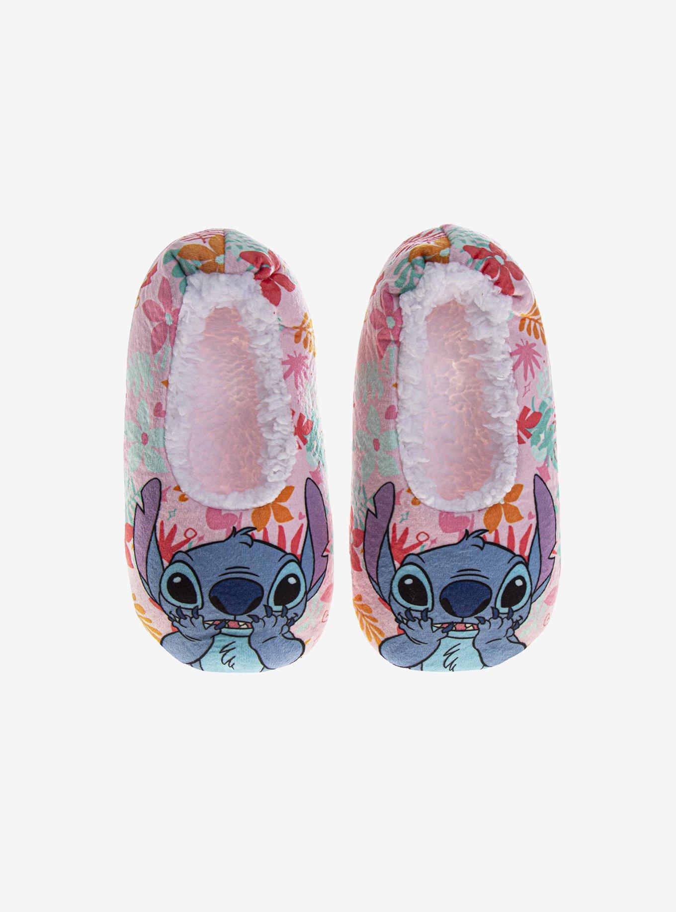 Disney Lilo & Stitch Multicolor Plush Cozy Slippers, , hi-res