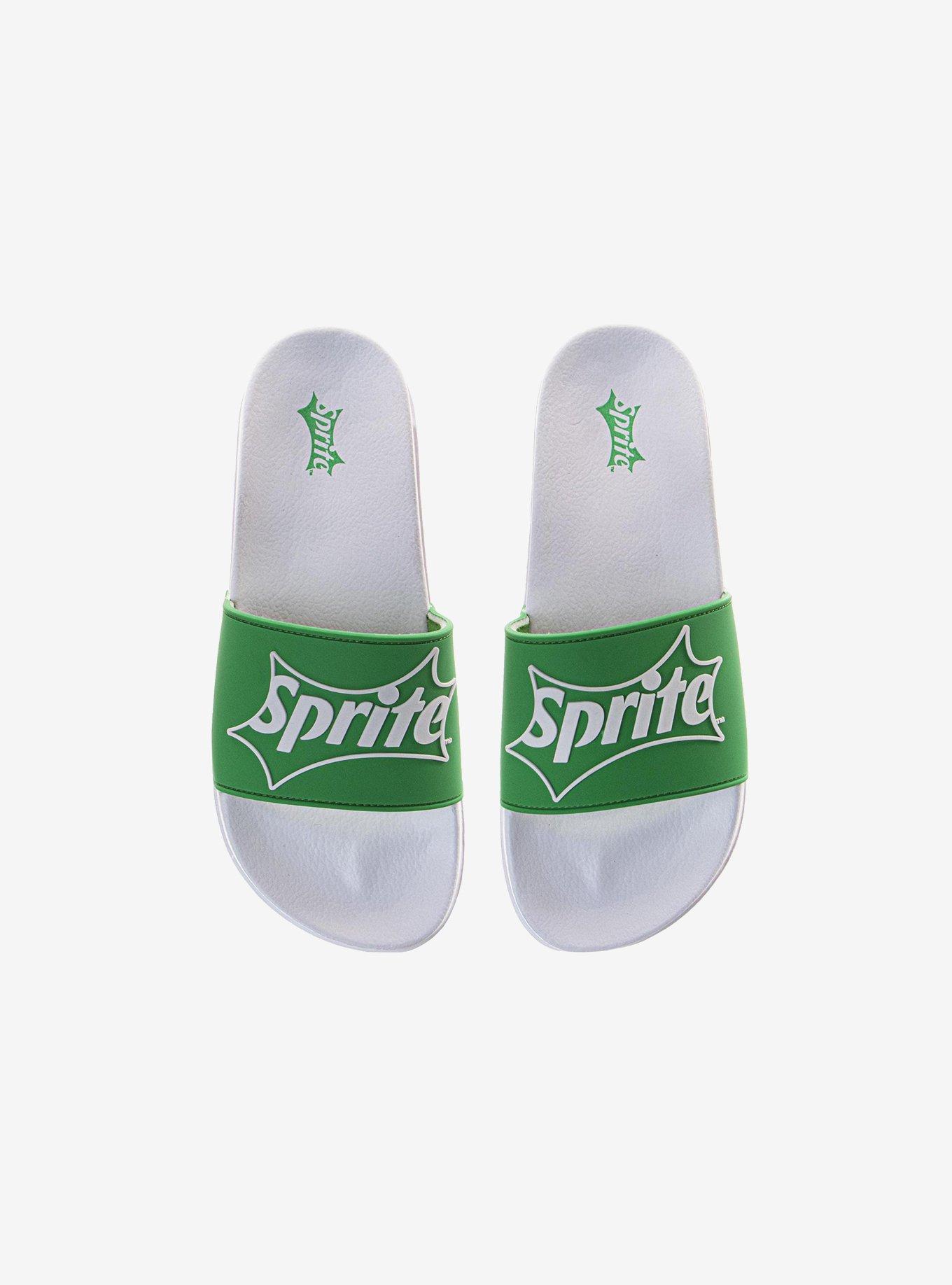 Sprite Logo Slides Men Sandals, , hi-res