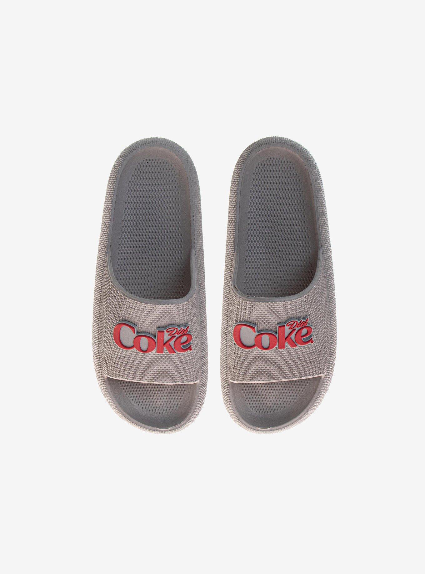 Coca-Cola Coke Logo Pillow Dual Size Slides Men Sandals, , hi-res