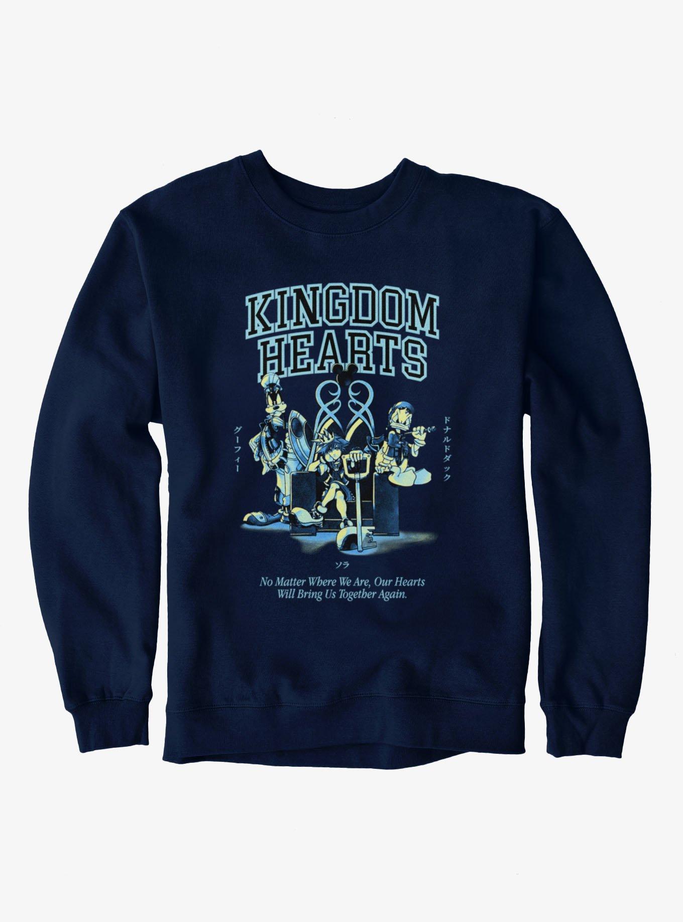 Disney Kingdom Hearts Hearts Will Bring Us Together Again Sweatshirt, , hi-res