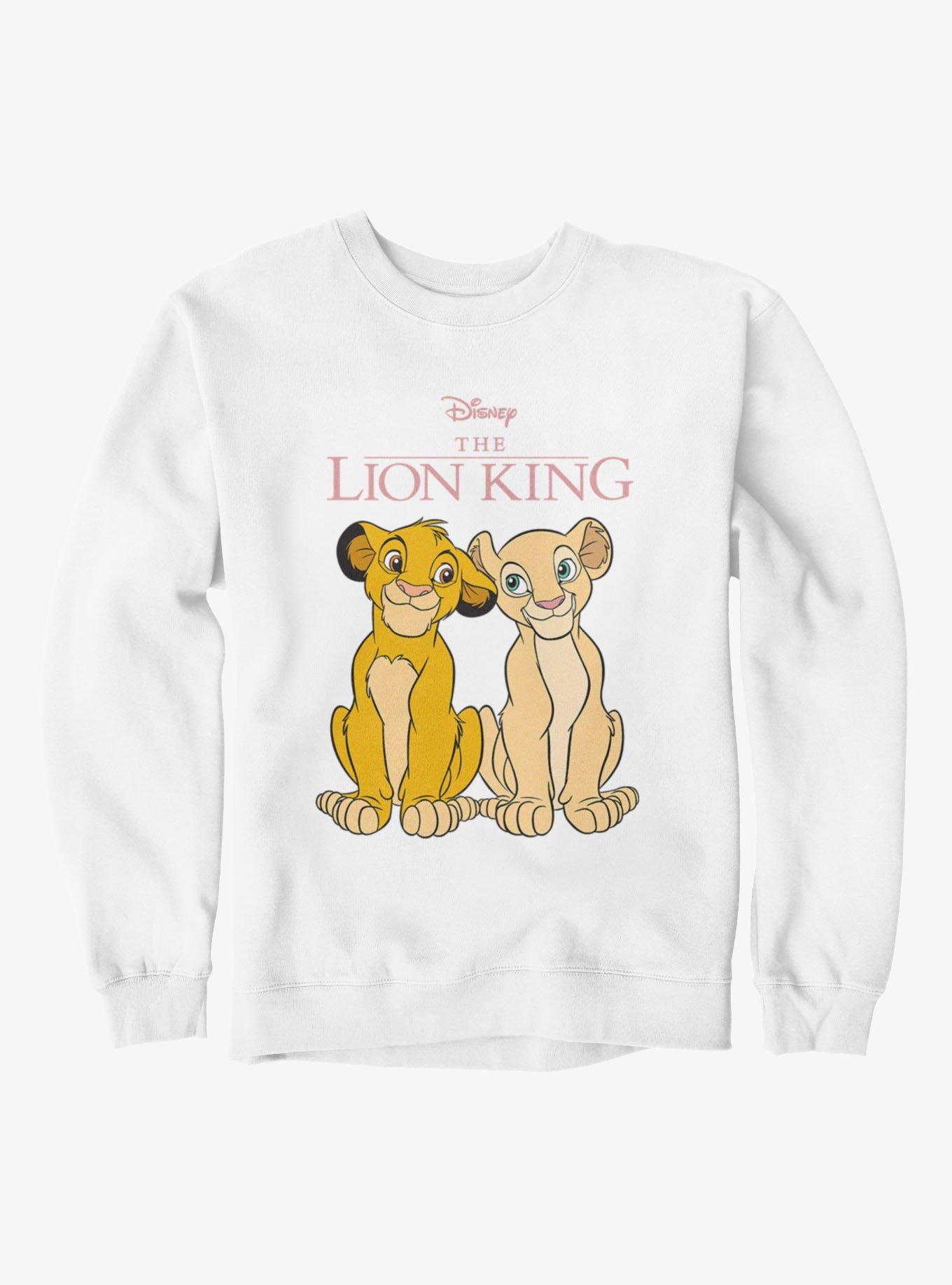 Disney The Lion King Simba And Nala Glance Sweatshirt, , hi-res